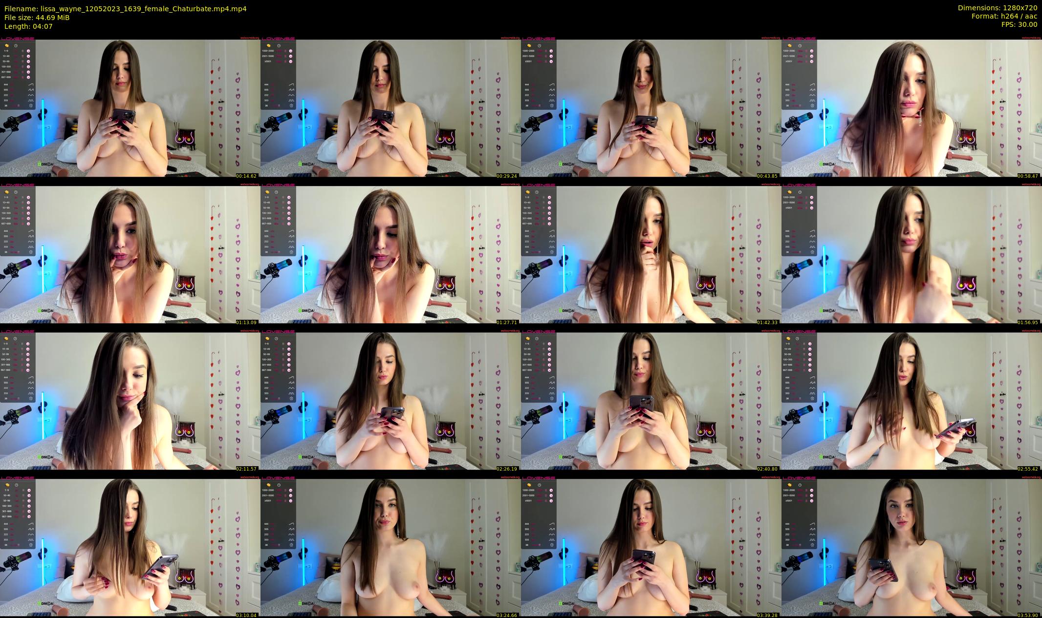 lissa_wayne — 5 minute Chaturbate female cam show recording, 720p, May 12, 2023