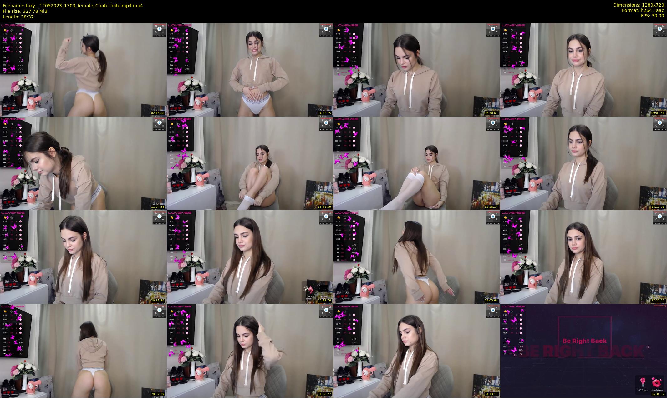loxy_ — 39 minute Chaturbate female cam show recording, 720p, May 12, 2023
