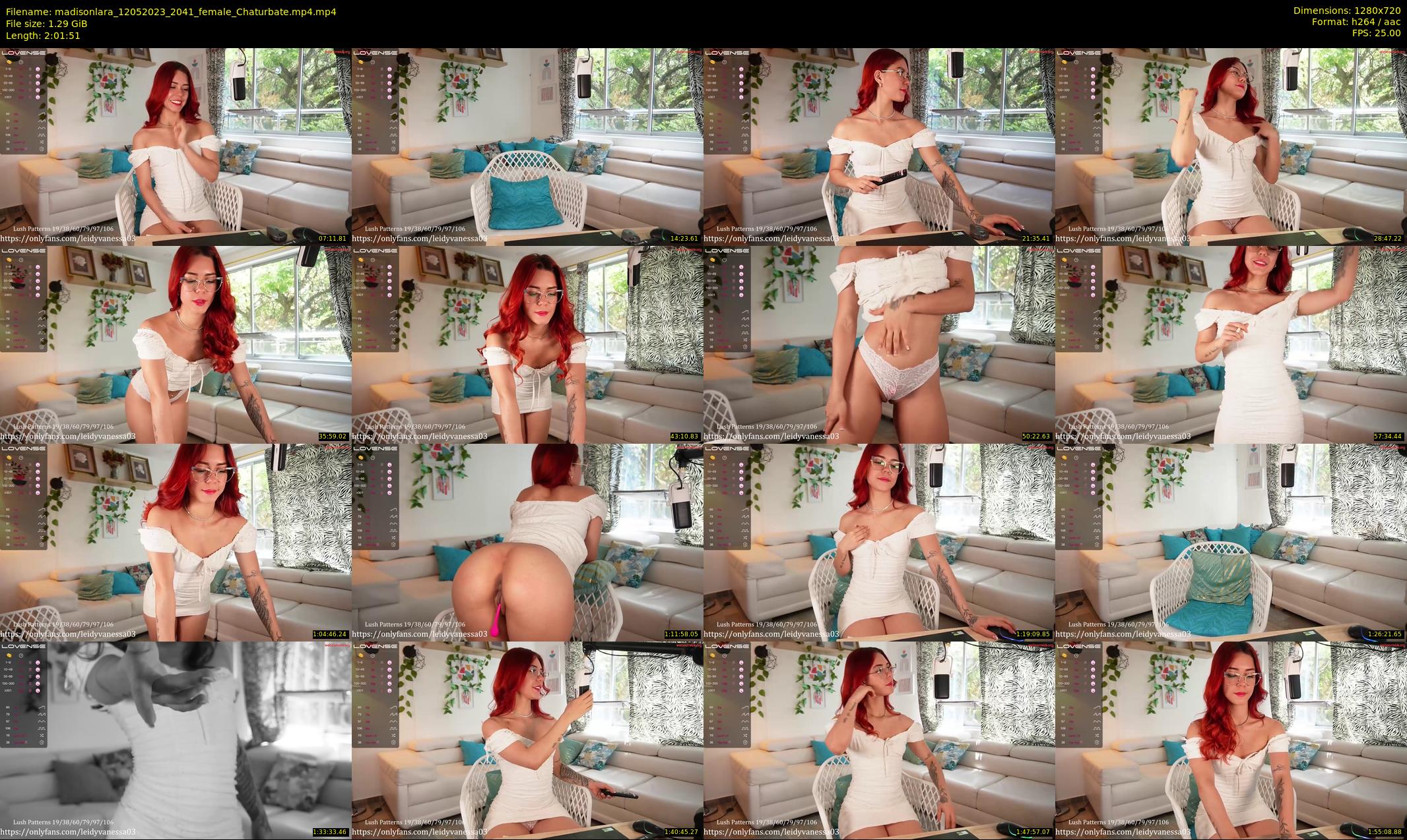 madisonlara — 122 minute Chaturbate female cam show recording, 720p, May 12, 2023