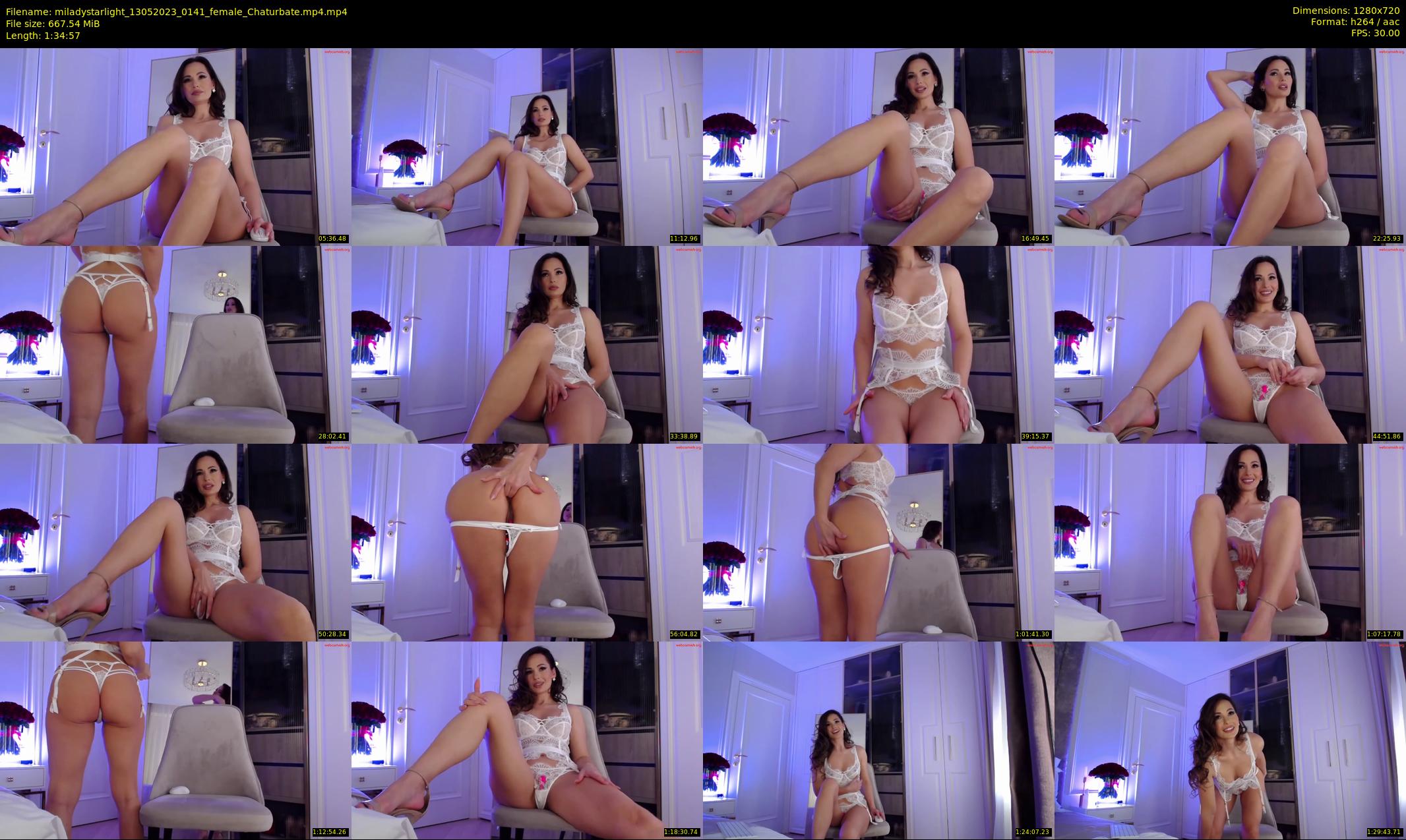 miladystarlight — 95 minute Chaturbate female cam show recording, 720p, May 13, 2023