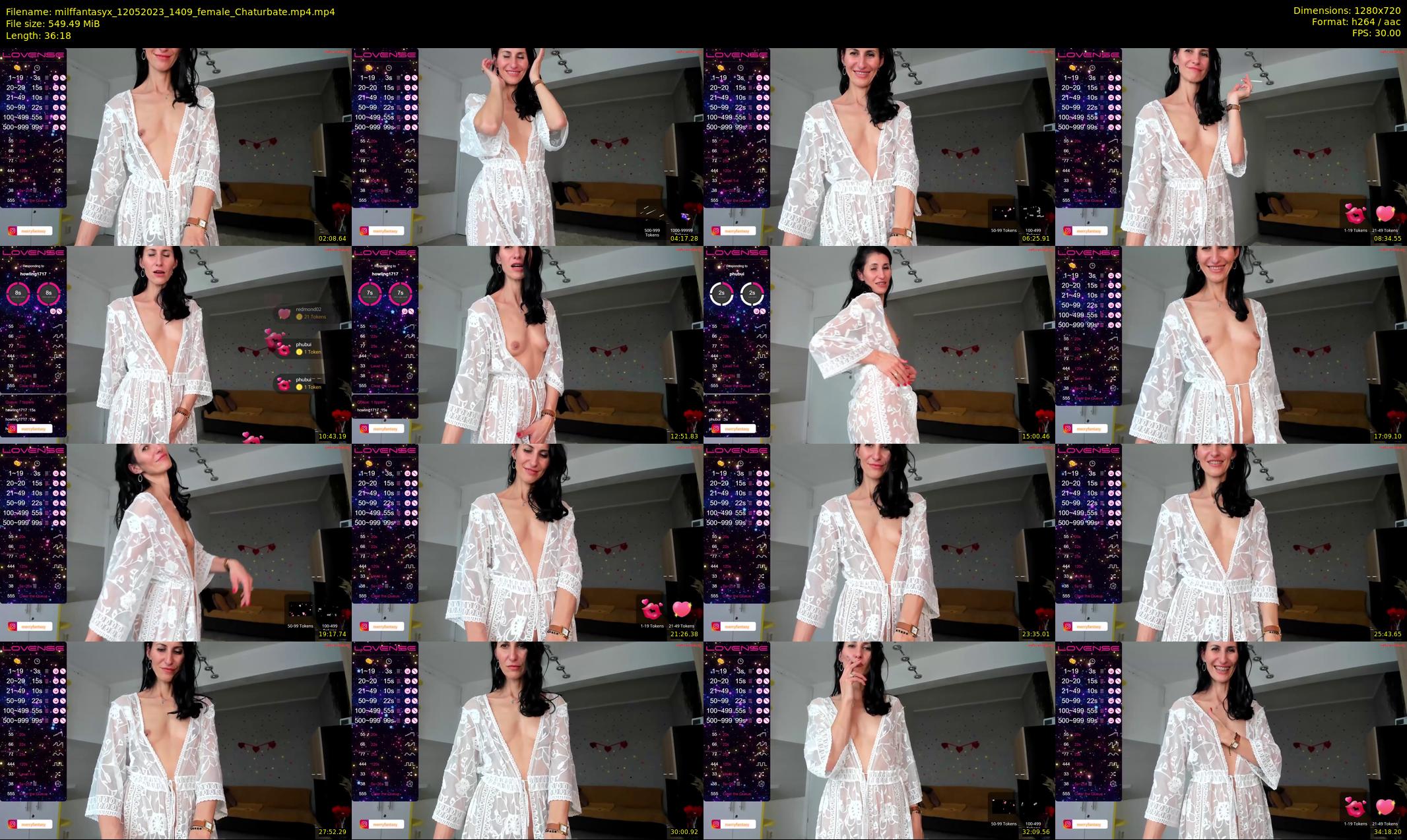 milffantasyx — 37 minute Chaturbate female cam show recording, 720p, May 12, 2023