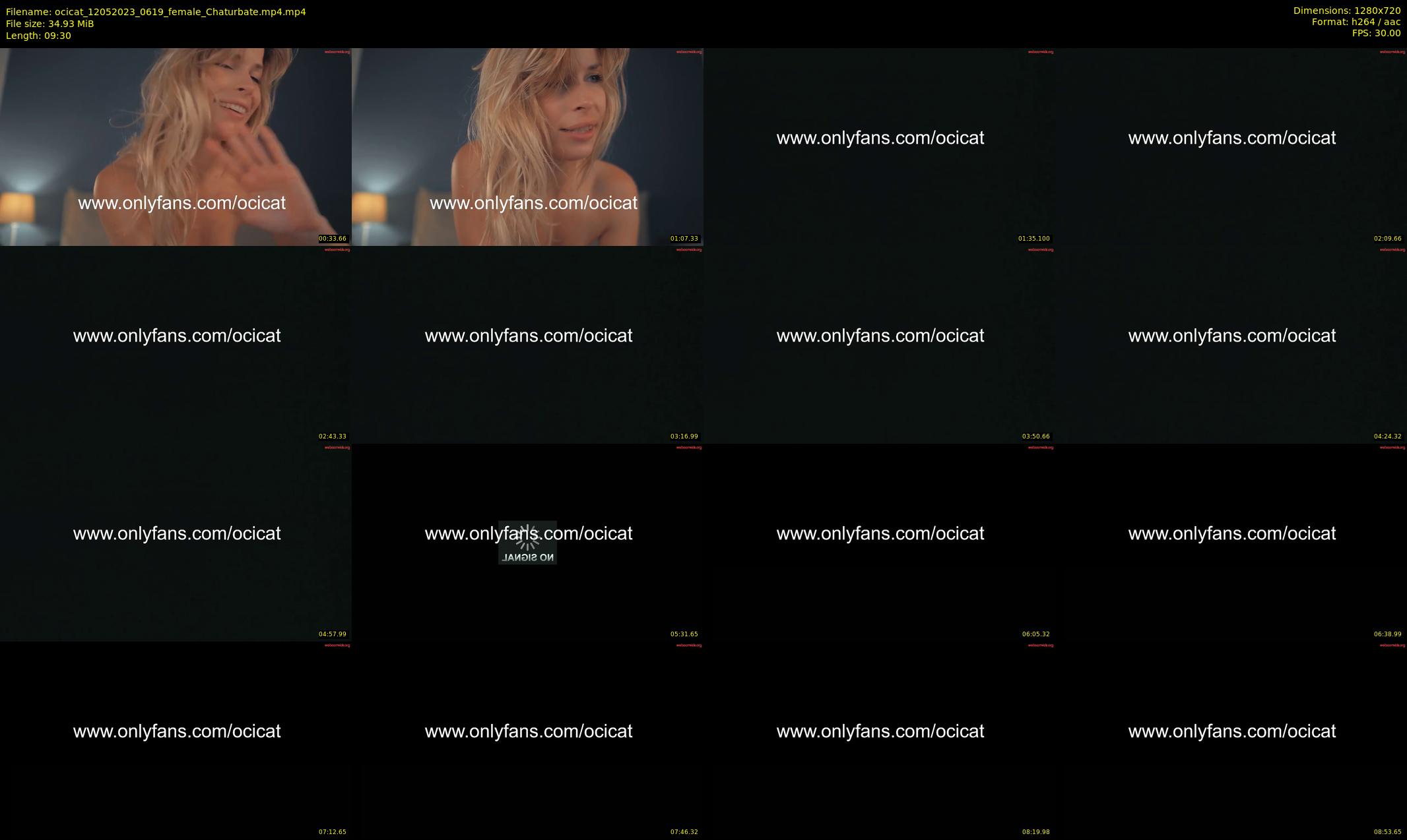 ocicat — 10 minute Chaturbate female cam show recording, 720p, May 12, 2023
