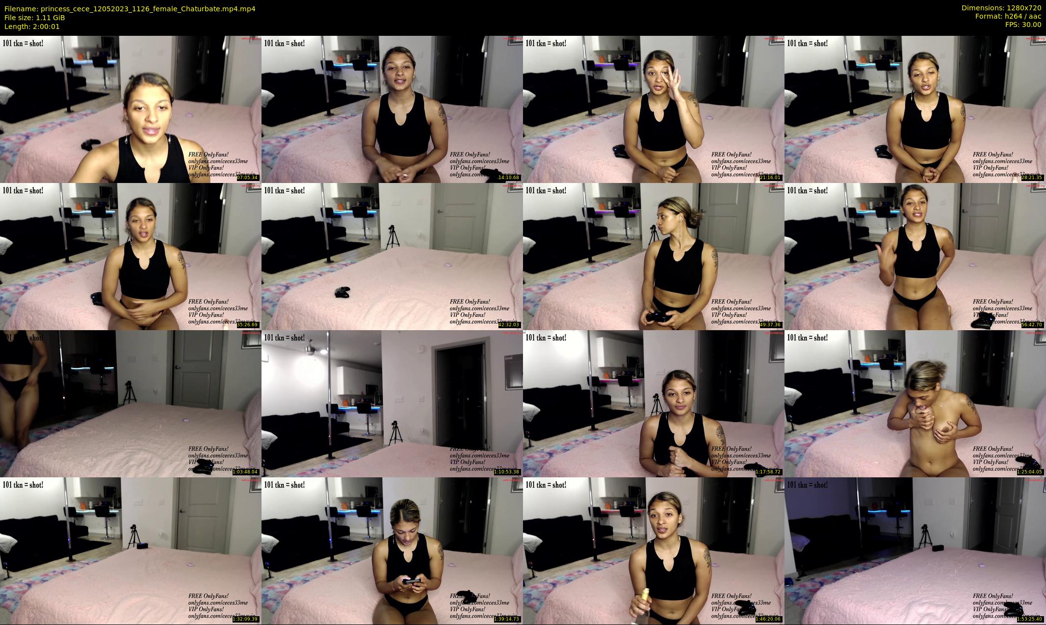 princess_cece — 121 minute Chaturbate female cam show recording, 720p, May 12, 2023