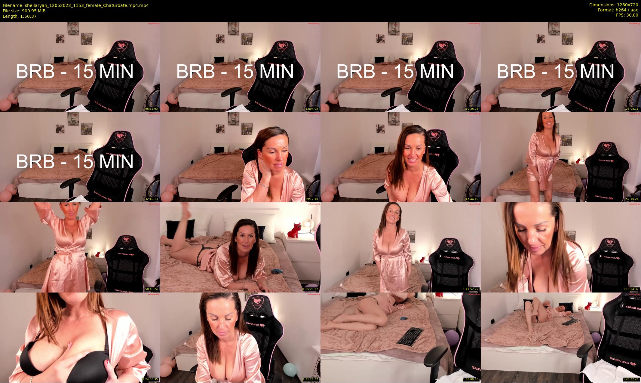 sheilaryan — 111 minute Chaturbate female cam show recording, 720p, May 12, 2023