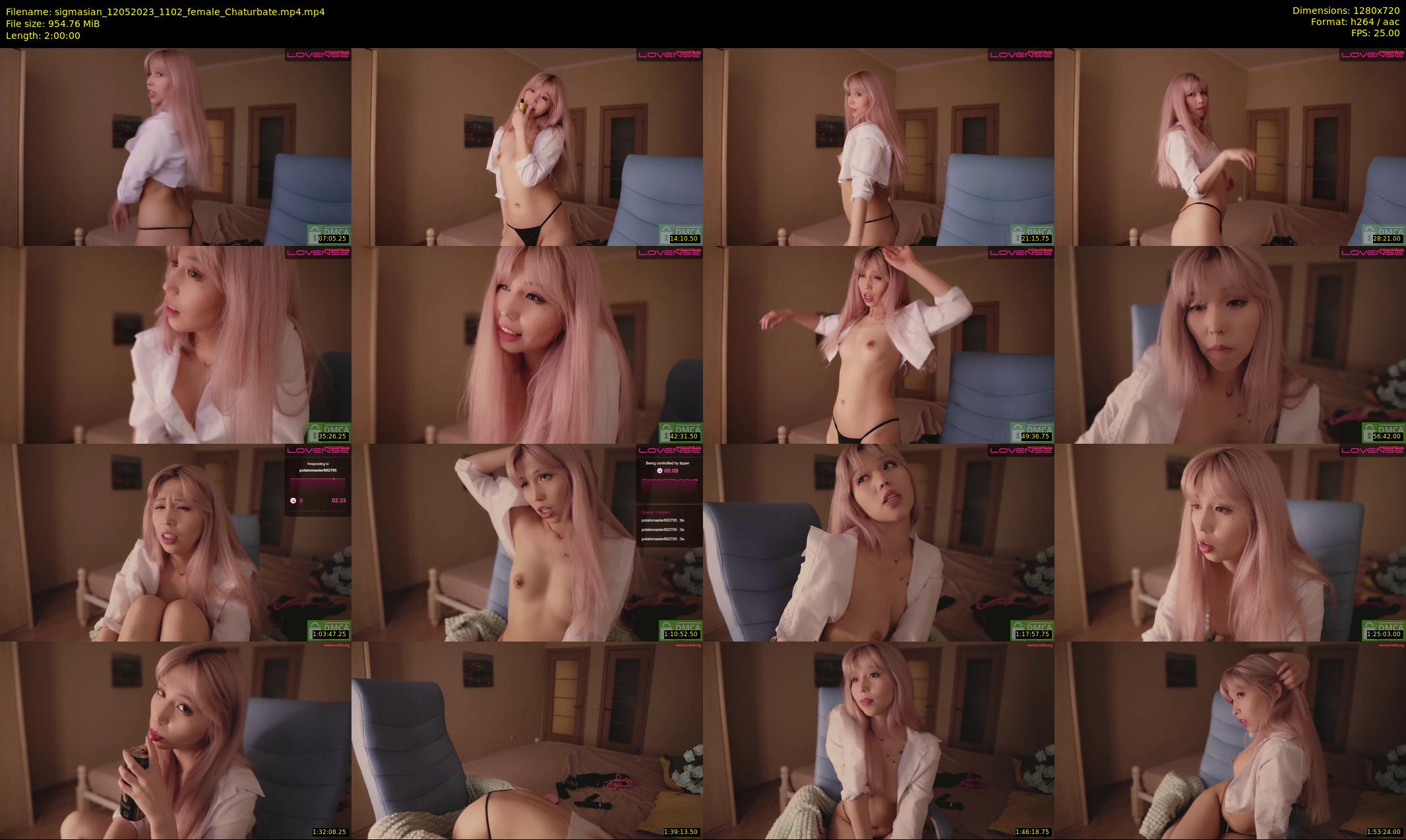 sigmasian — 120 minute Chaturbate female cam show recording, 720p, May 12, 2023