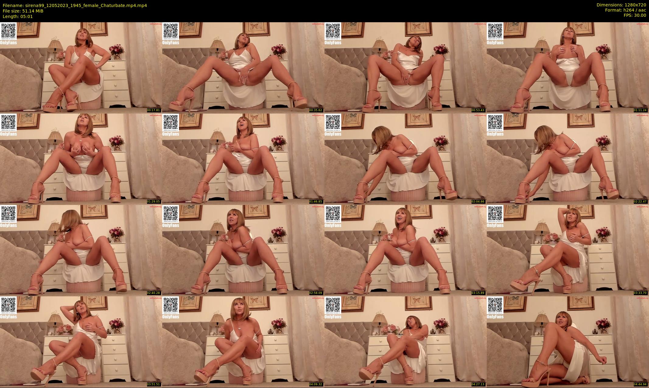 sirena99 — 6 minute Chaturbate female cam show recording, 720p, May 12, 2023