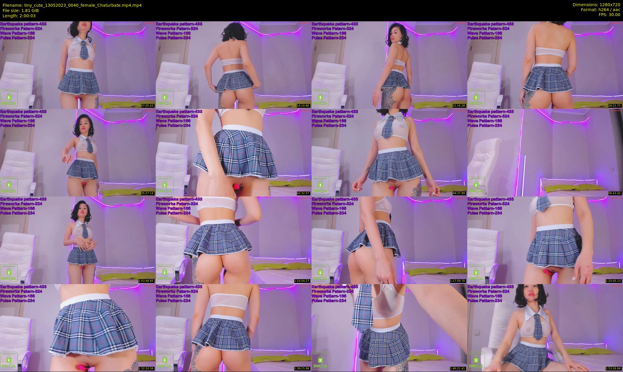 tiny_cute — 121 minute Chaturbate female cam show recording, 720p, May 13, 2023