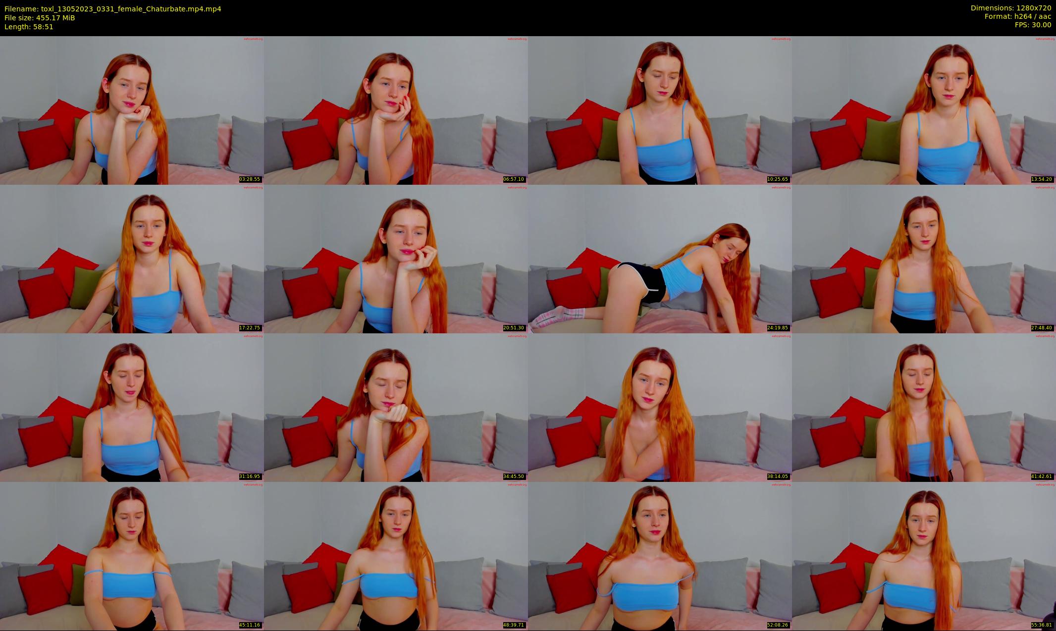 toxl — 59 minute Chaturbate female cam show recording, 720p, May 13, 2023