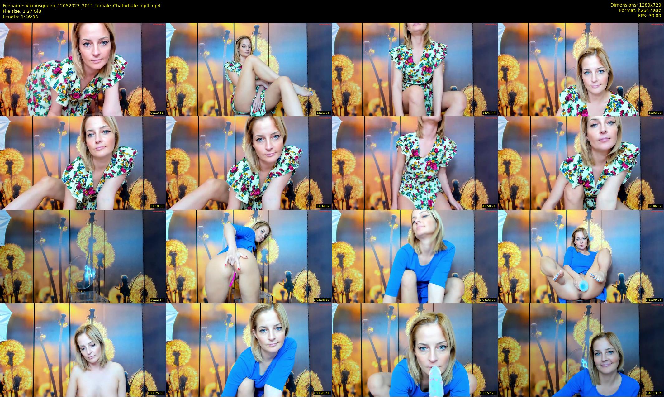 viciousqueen — 107 minute Chaturbate female cam show recording, 720p, May 12, 2023