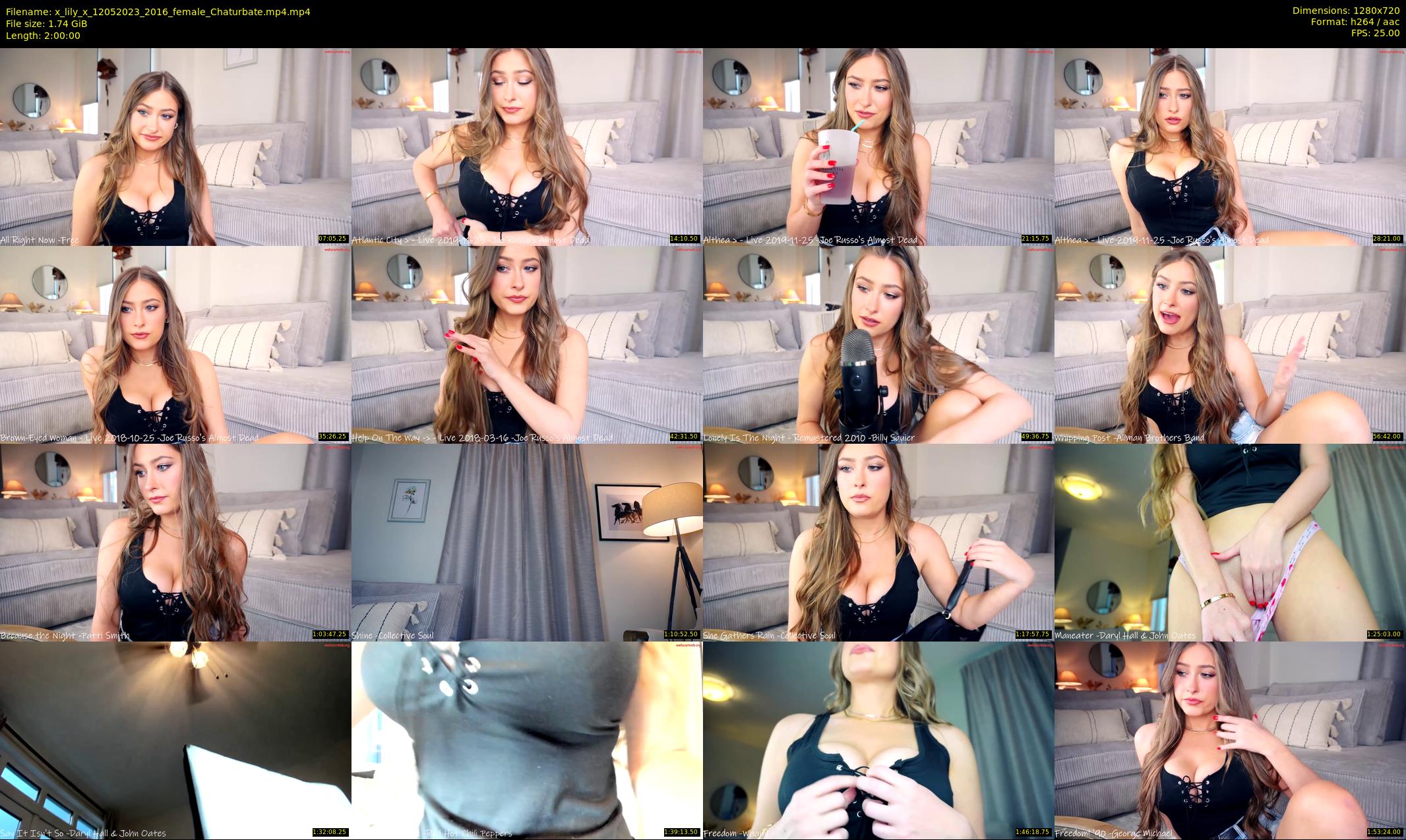 x_lily_x — 120 minute Chaturbate female cam show recording, 720p, May 12, 2023
