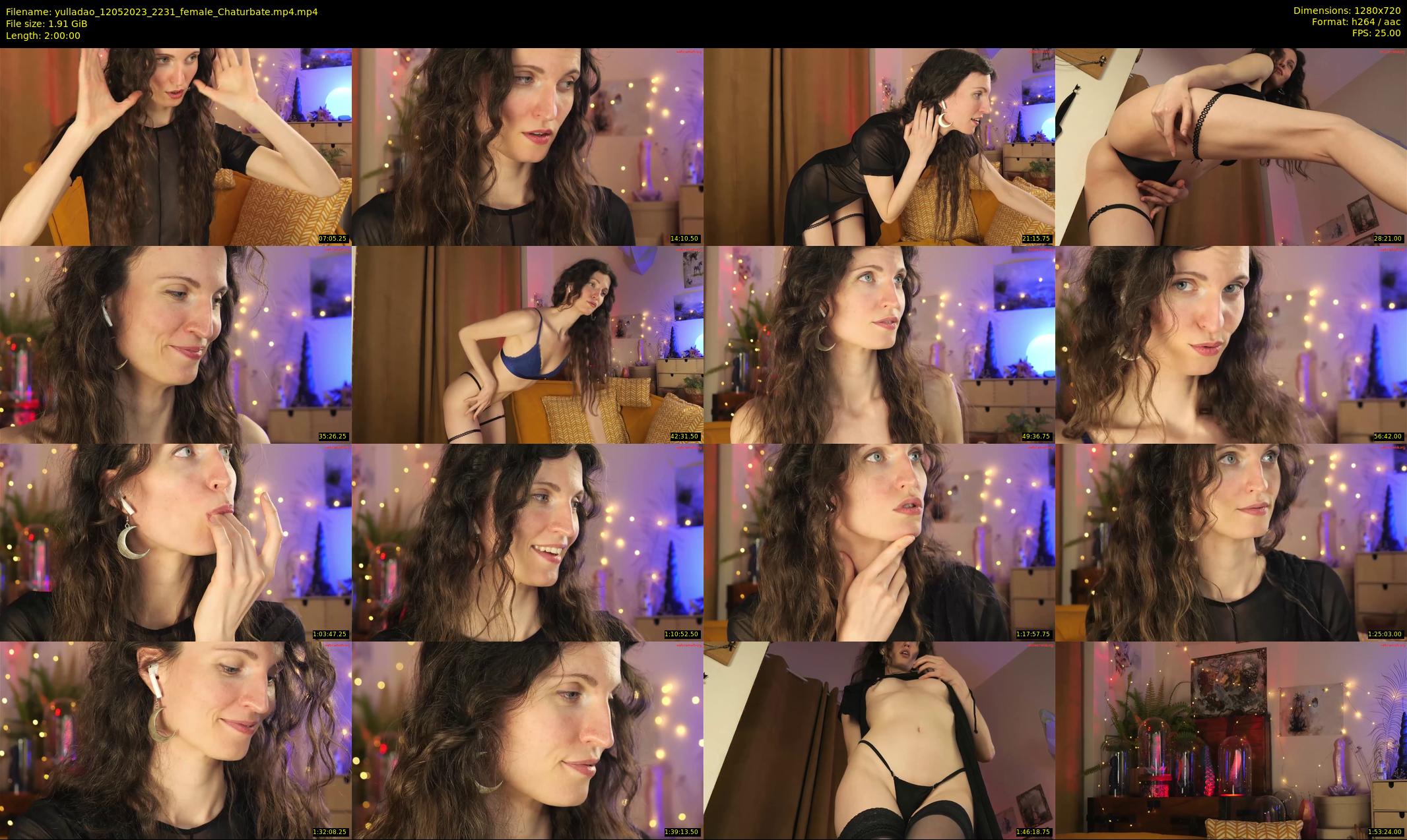 yulladao — 120 minute Chaturbate female cam show recording, 720p, May 12, 2023