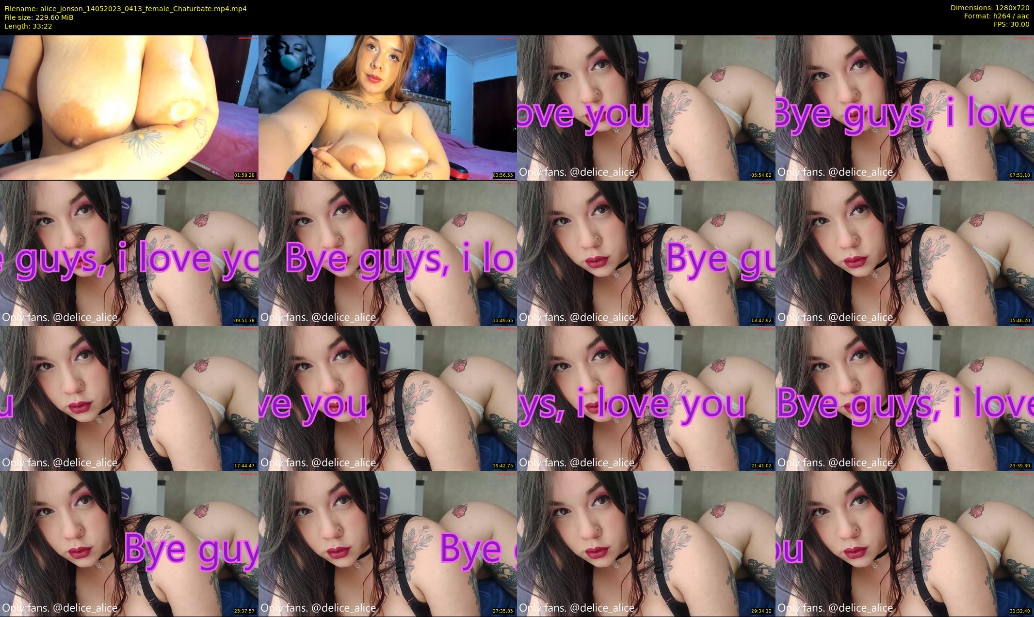 alice_jonson — 34 minute Chaturbate female cam show recording, 720p, May 14, 2023