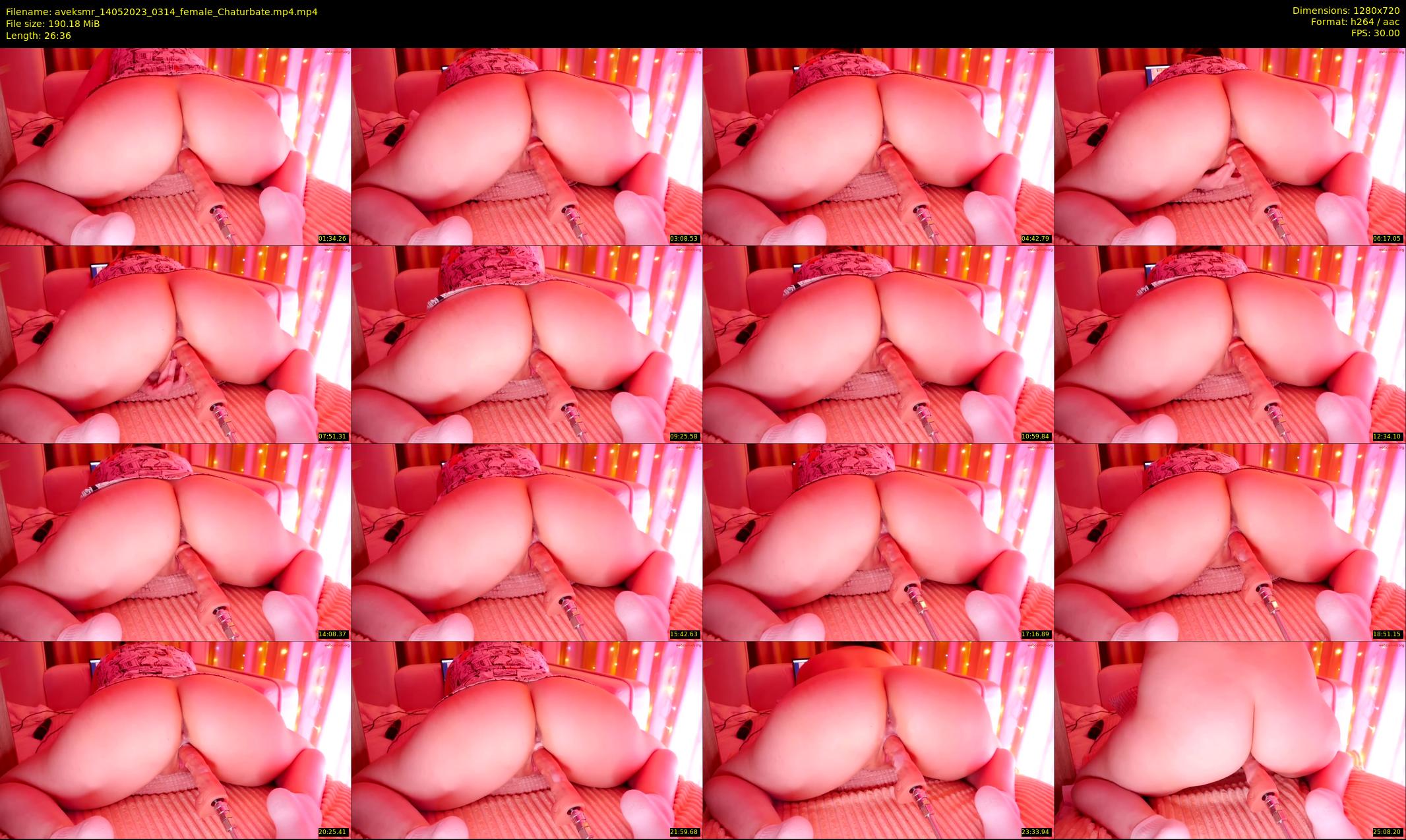 aveksmr — 27 minute Chaturbate couple cam show recording, 720p, May 14, 2023