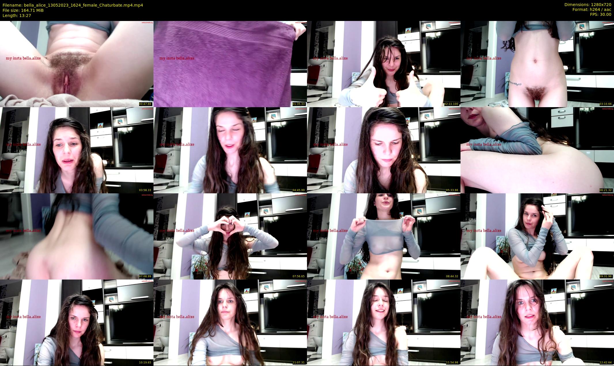 bella_alice — 14 minute Chaturbate female cam show recording, 720p, May 13, 2023
