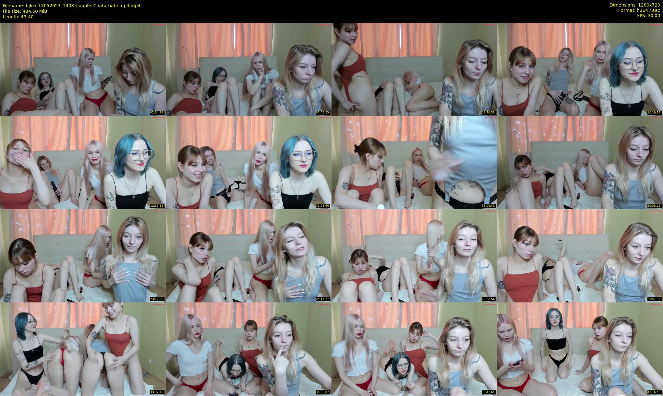 bjliki — 44 minute Chaturbate couple cam show recording, 720p, May 13, 2023