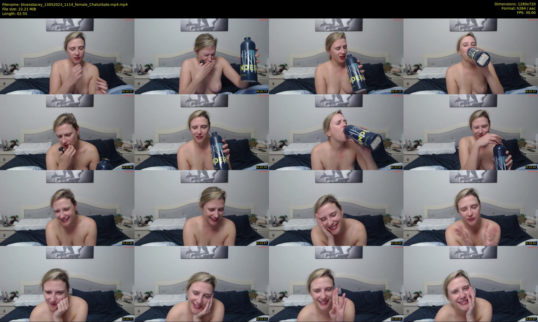 bluexstacey — 3 minute Chaturbate female cam show recording, 720p, May 13, 2023