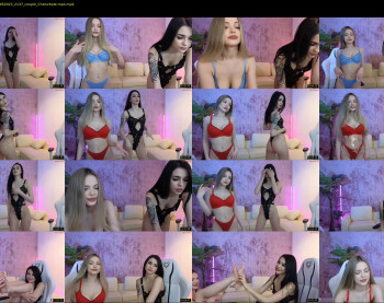 bright_diamonds_054 — 24 minute Chaturbate couple cam show recording, 720p, May 13, 2023