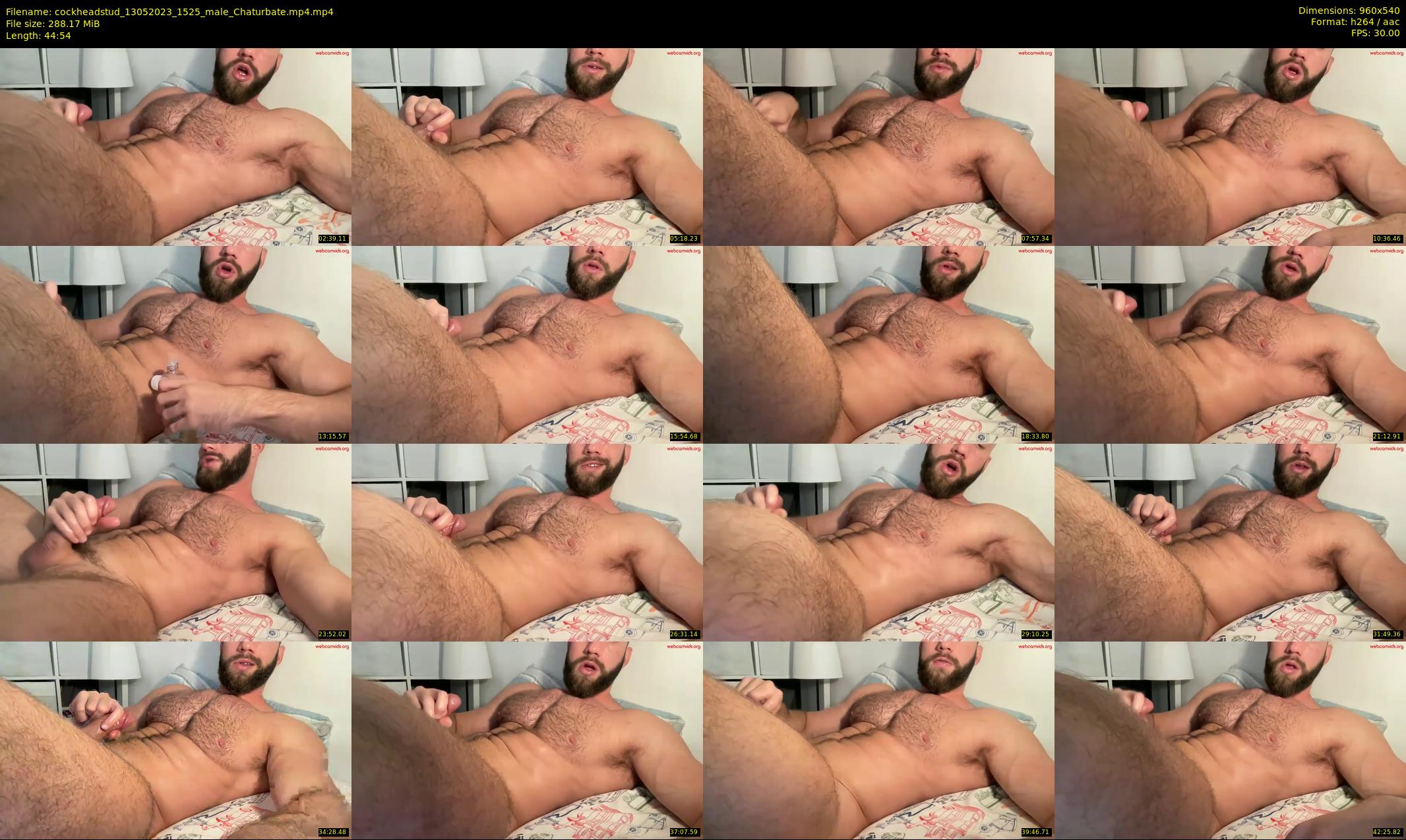 cockheadstud — 45 minute Chaturbate male cam show recording, 480p, May 13, 2023