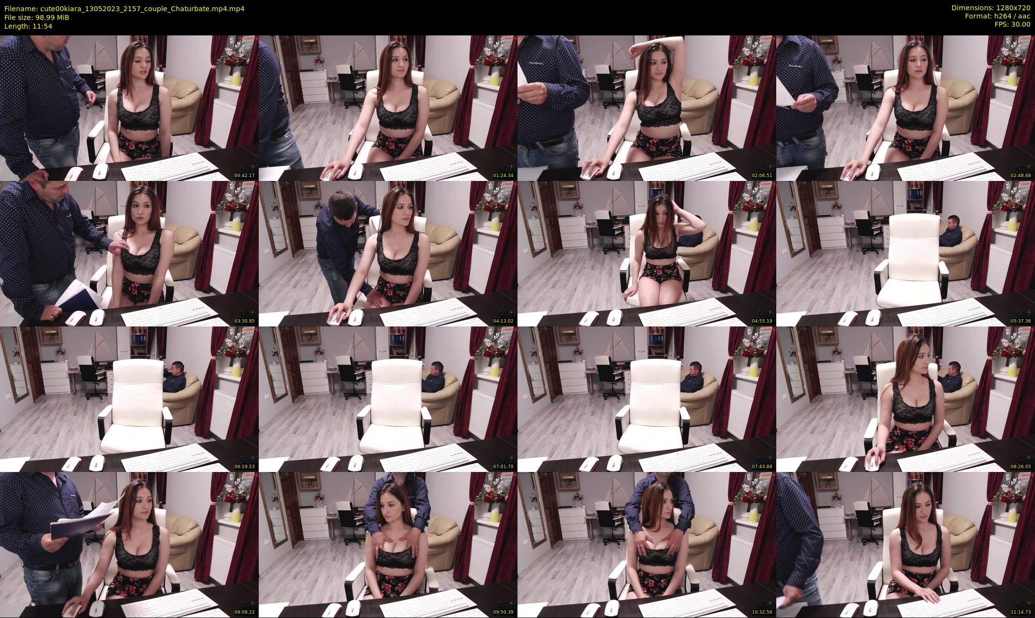 cute00kiara — 12 minute Chaturbate female cam show recording, 720p, May 13, 2023