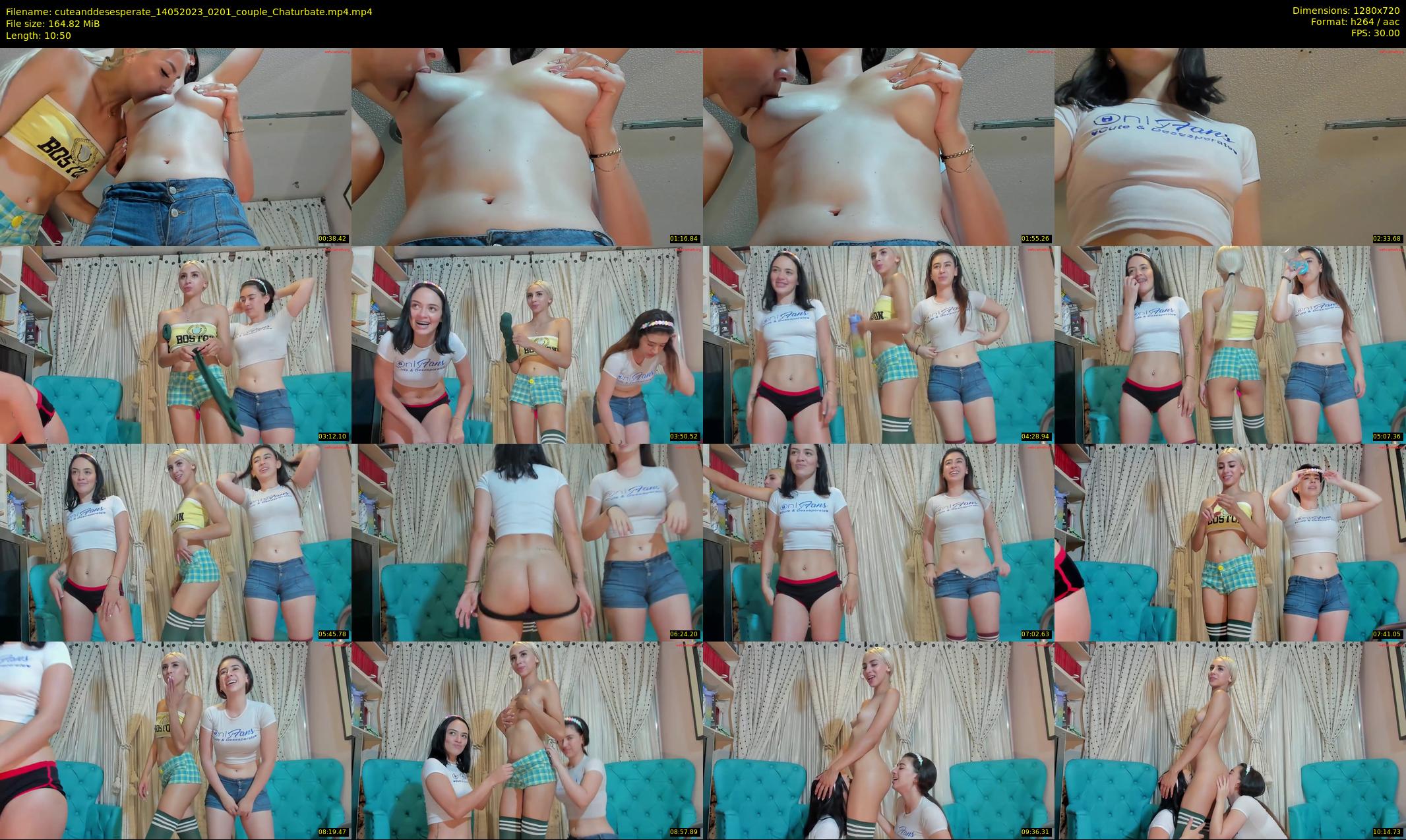 cuteanddesesperate — 11 minute Chaturbate female cam show recording, 720p, May 14, 2023