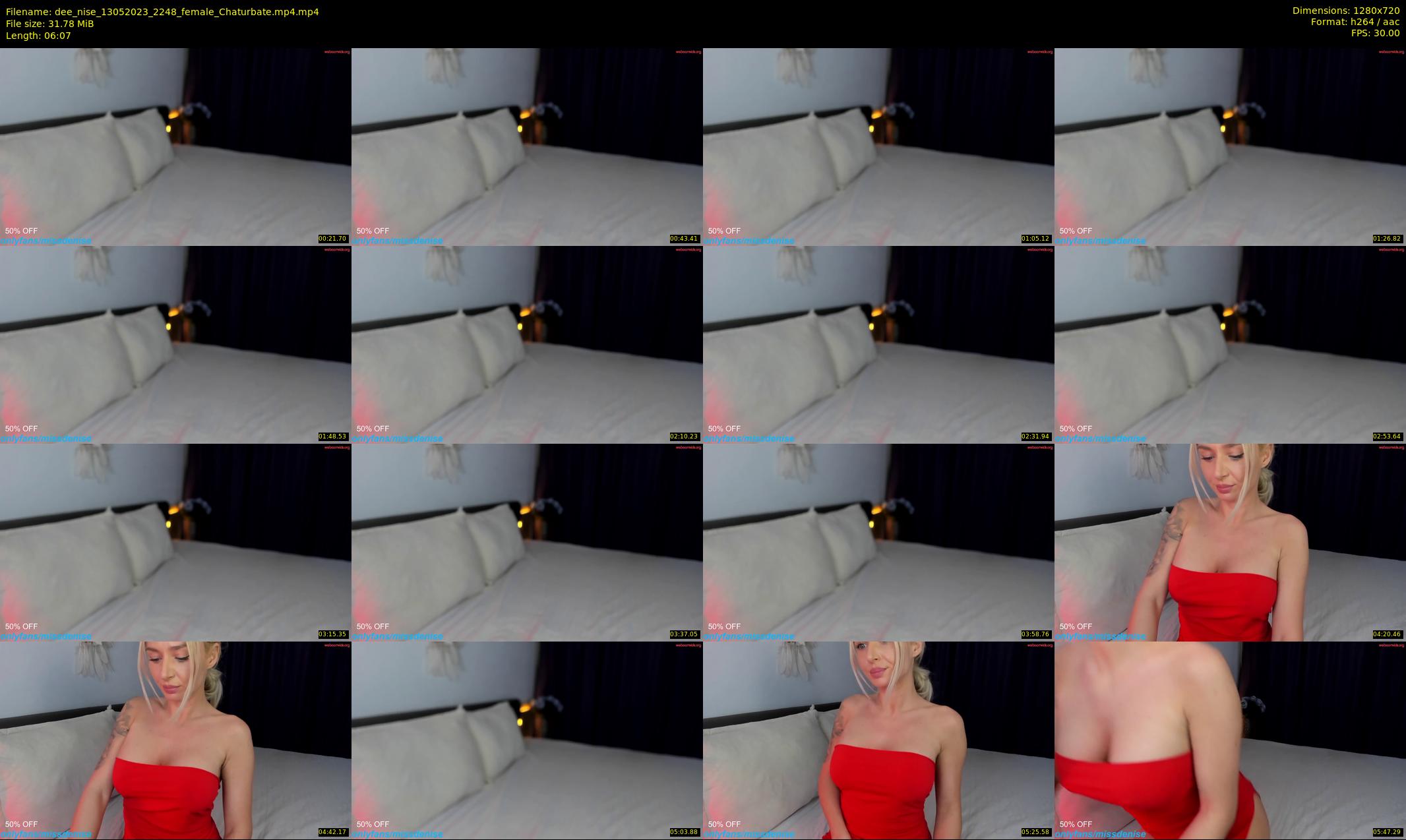 dee_nise — 7 minute Chaturbate female cam show recording, 720p, May 13, 2023