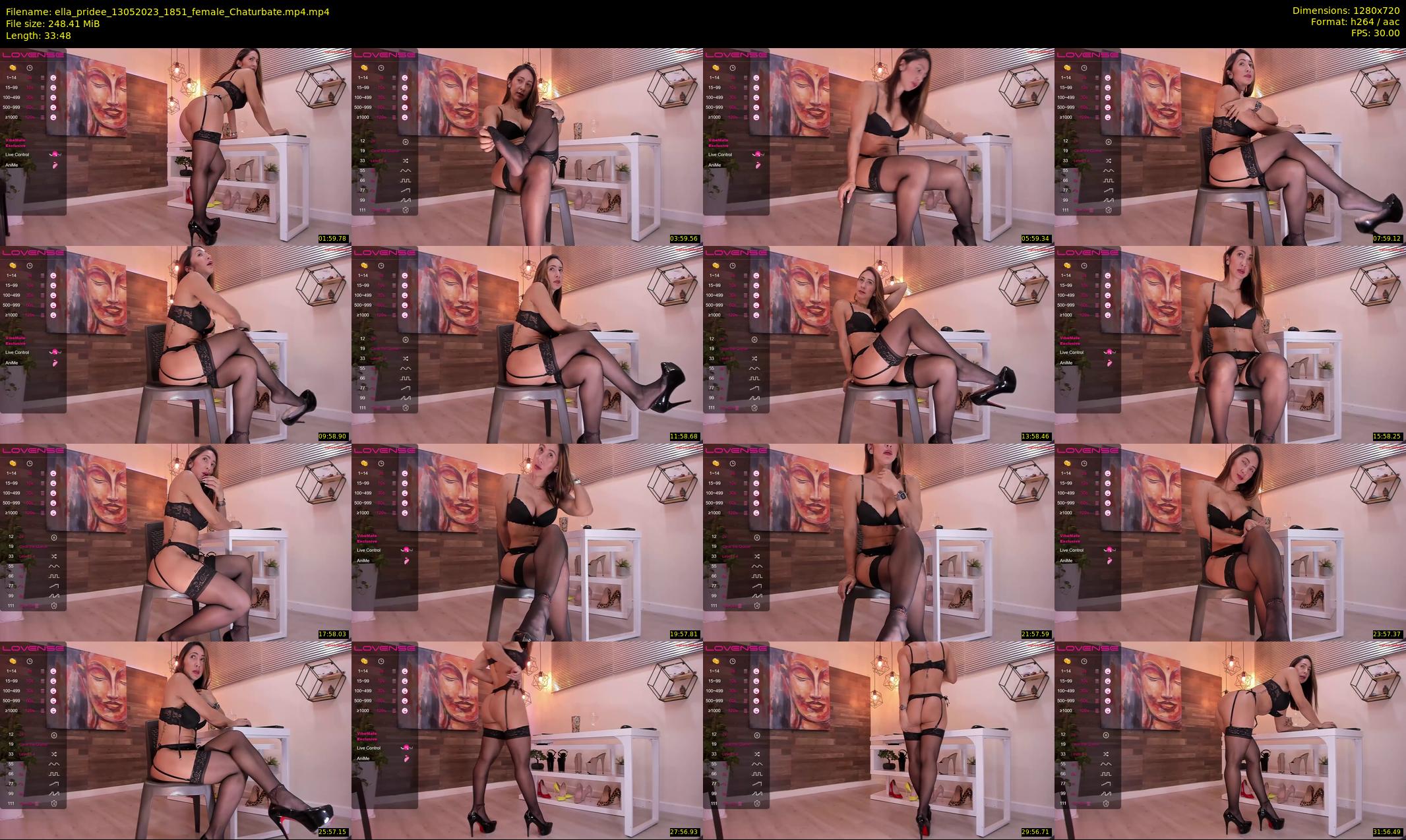 ella_pridee — 34 minute Chaturbate female cam show recording, 720p, May 13, 2023