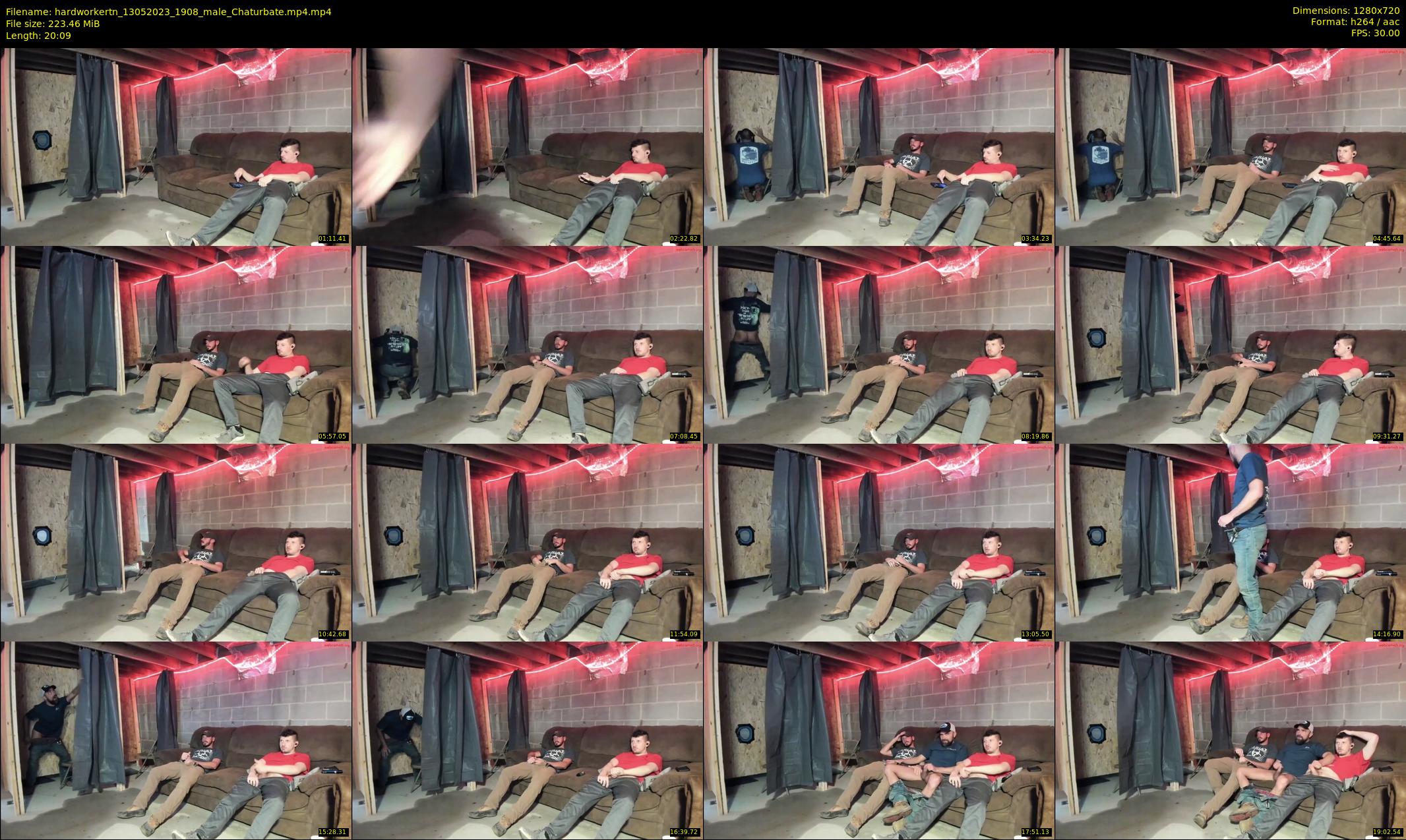 hardworkertn — 21 minute Chaturbate male cam show recording, 720p, May 13, 2023