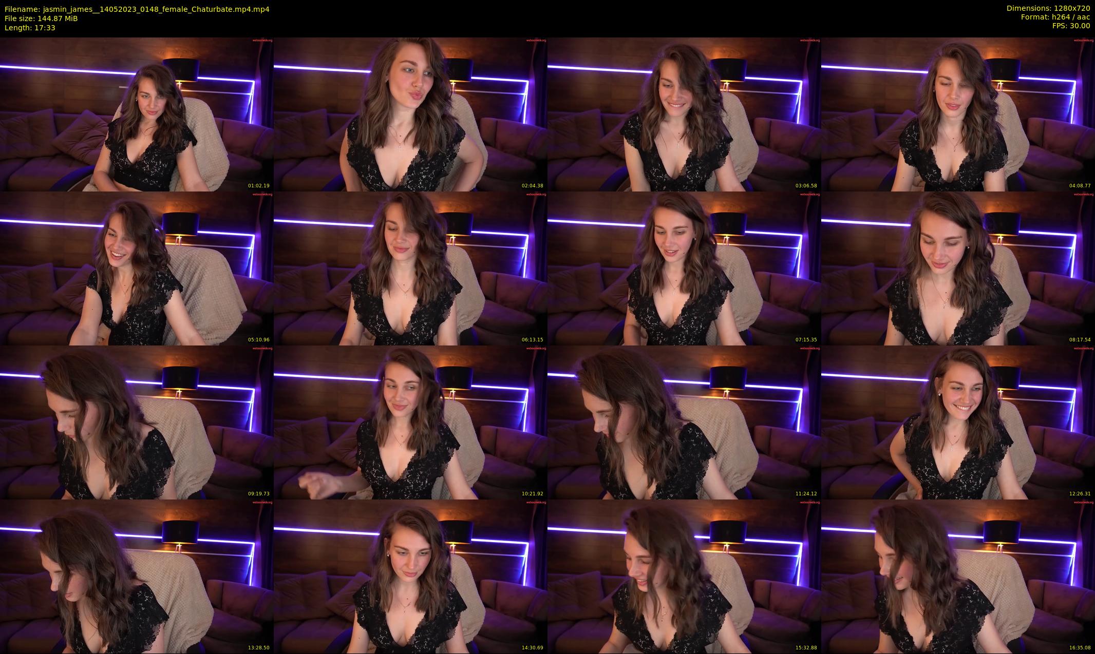 jasmin_james_ — 18 minute Chaturbate female cam show recording, 720p, May 14, 2023