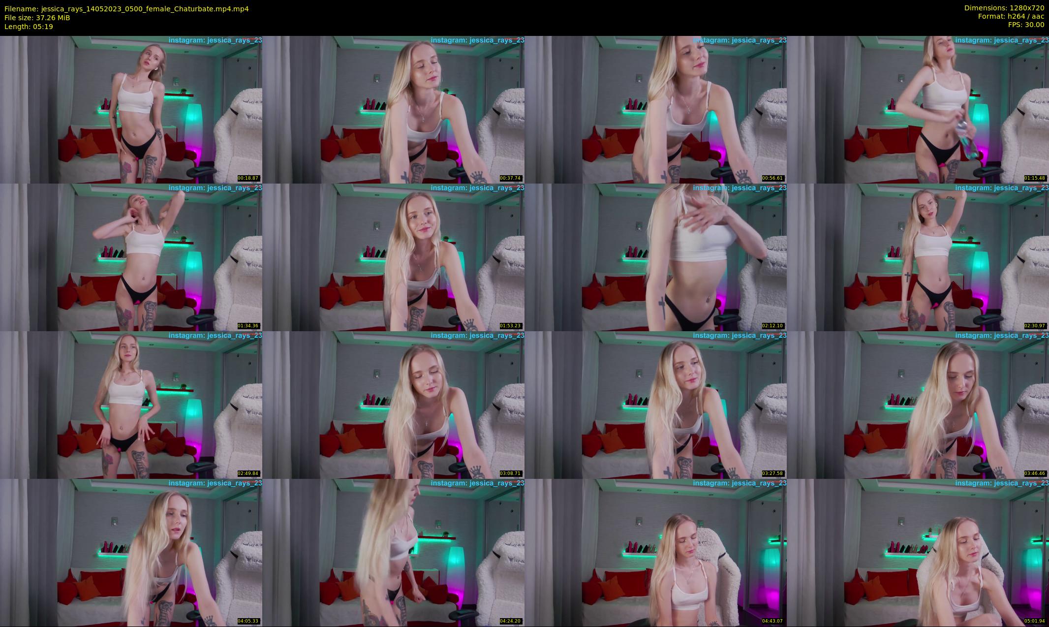 jessica_rays — 6 minute Chaturbate couple cam show recording, 720p, May 14, 2023