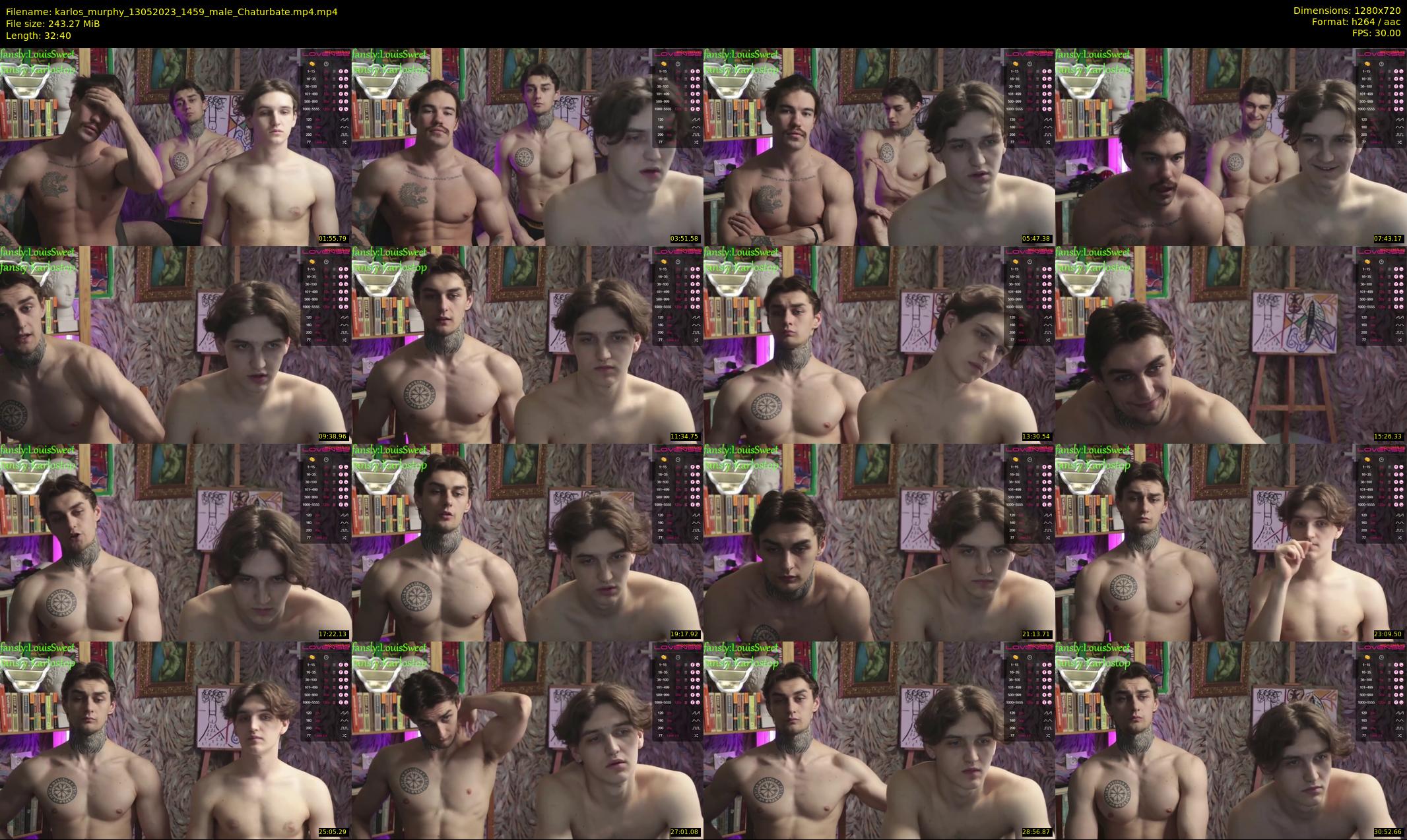 karlos_murphy — 33 minute Chaturbate male cam show recording, 720p, May 13, 2023