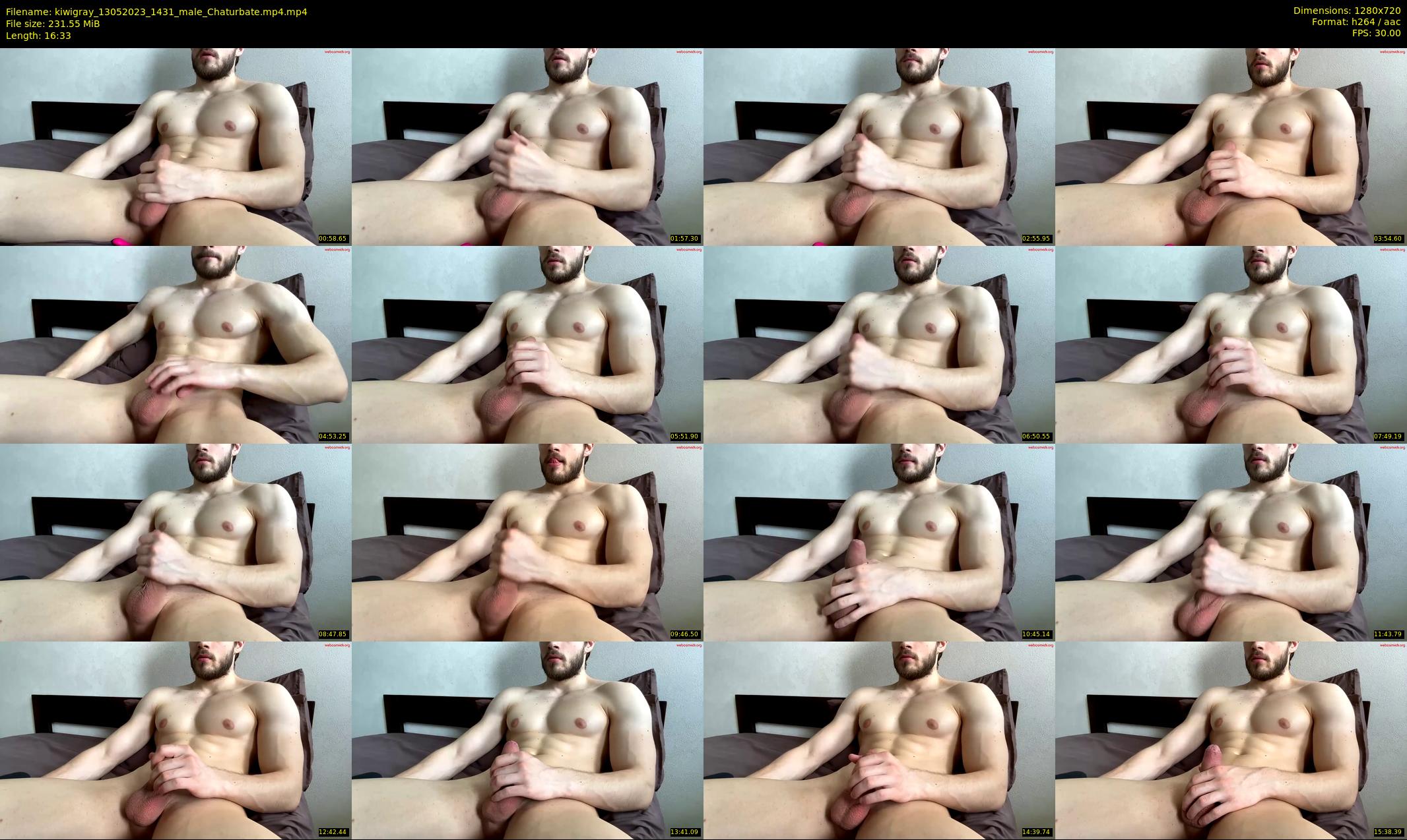 kiwigray — 17 minute Chaturbate male cam show recording, 720p, May 13, 2023