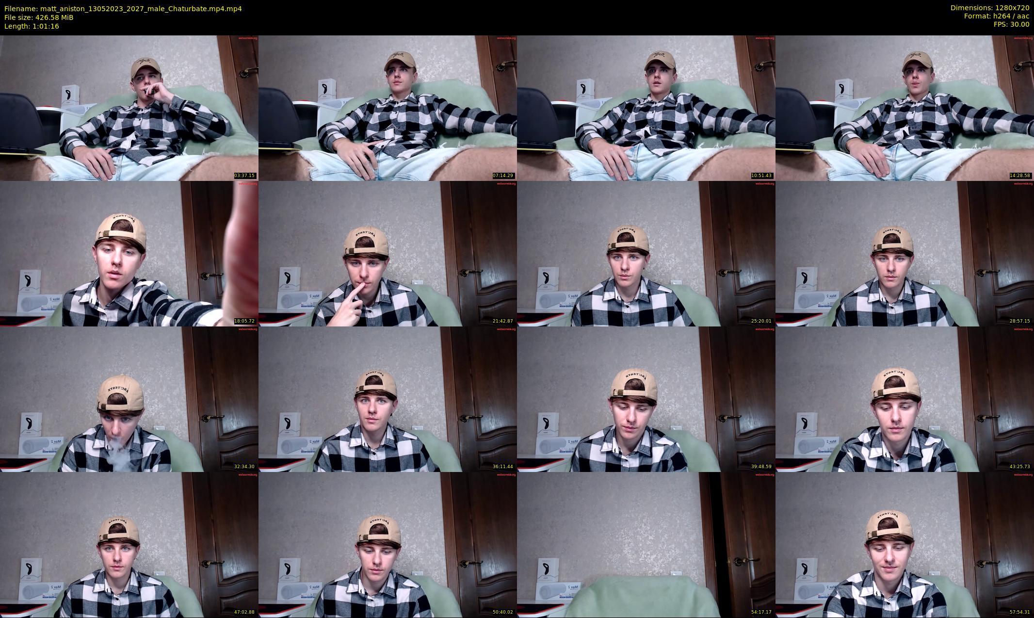 matt_aniston — 62 minute Chaturbate male cam show recording, 720p, May 13, 2023