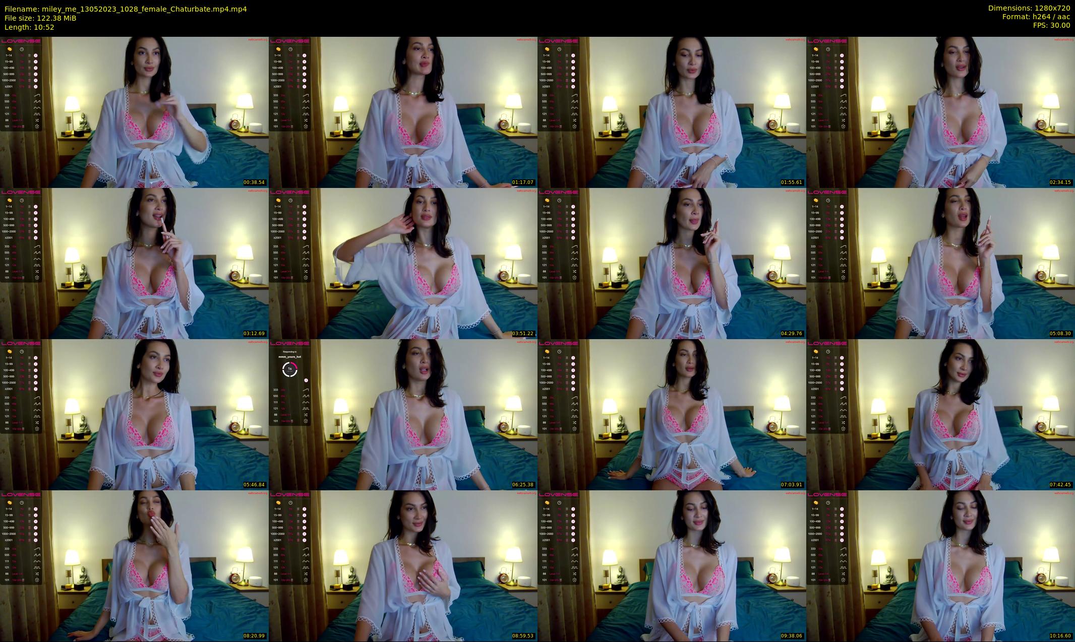 miley_me — 11 minute Chaturbate female cam show recording, 720p, May 13, 2023