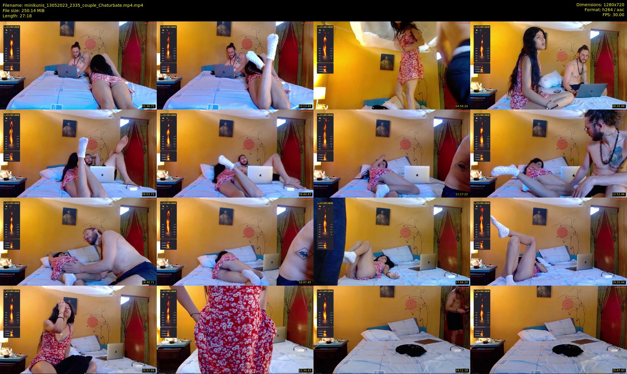 minikunis — 28 minute Chaturbate couple cam show recording, 720p, May 13, 2023