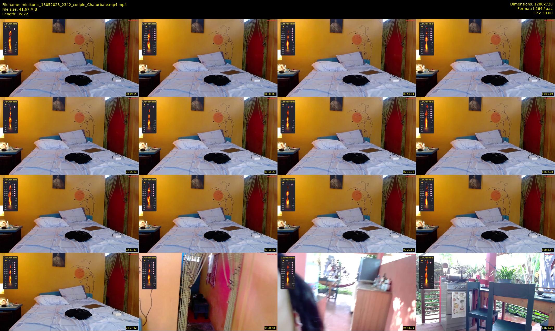 minikunis — 6 minute Chaturbate couple cam show recording, 720p, May 13, 2023