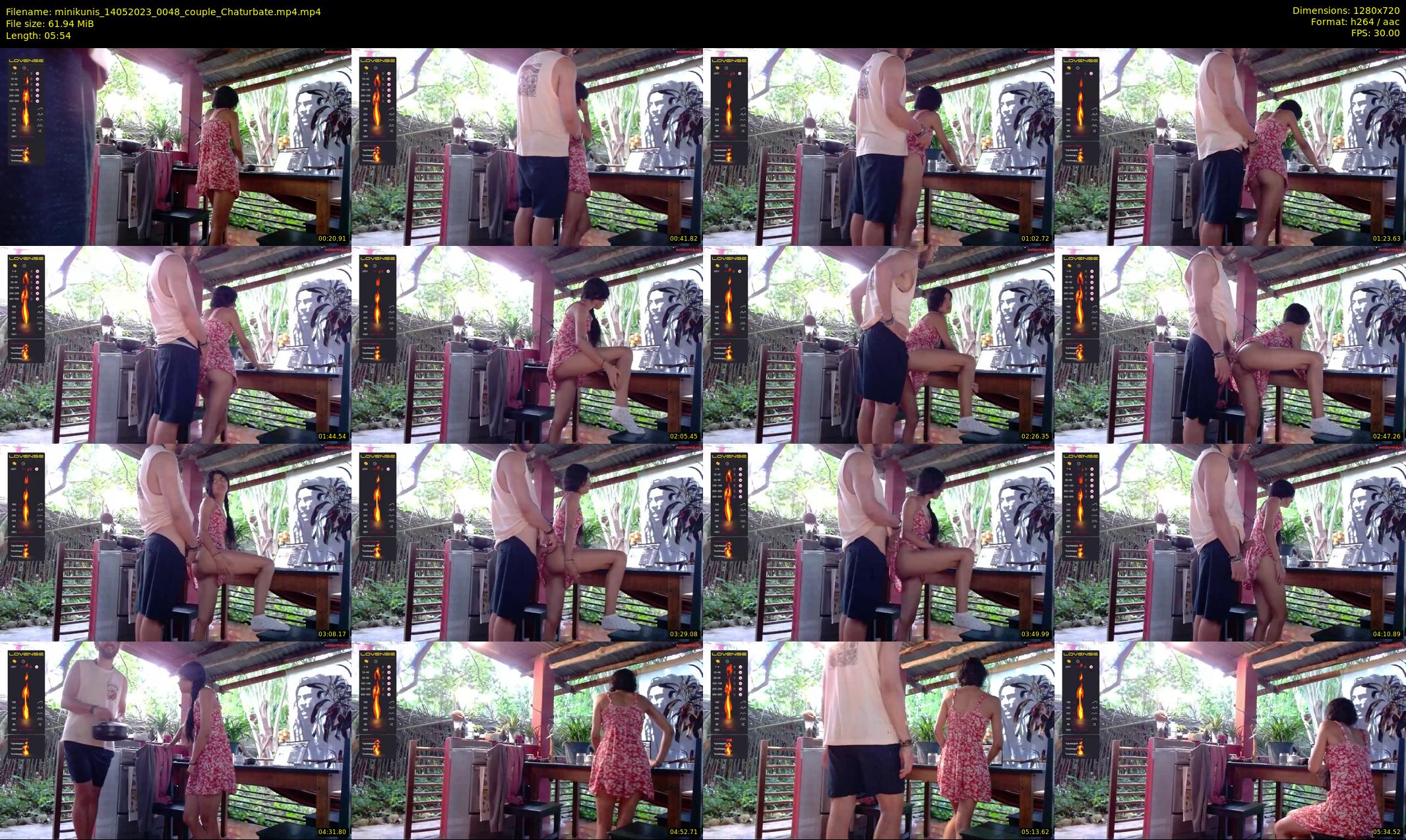 minikunis — 6 minute Chaturbate couple cam show recording, 720p, May 14, 2023