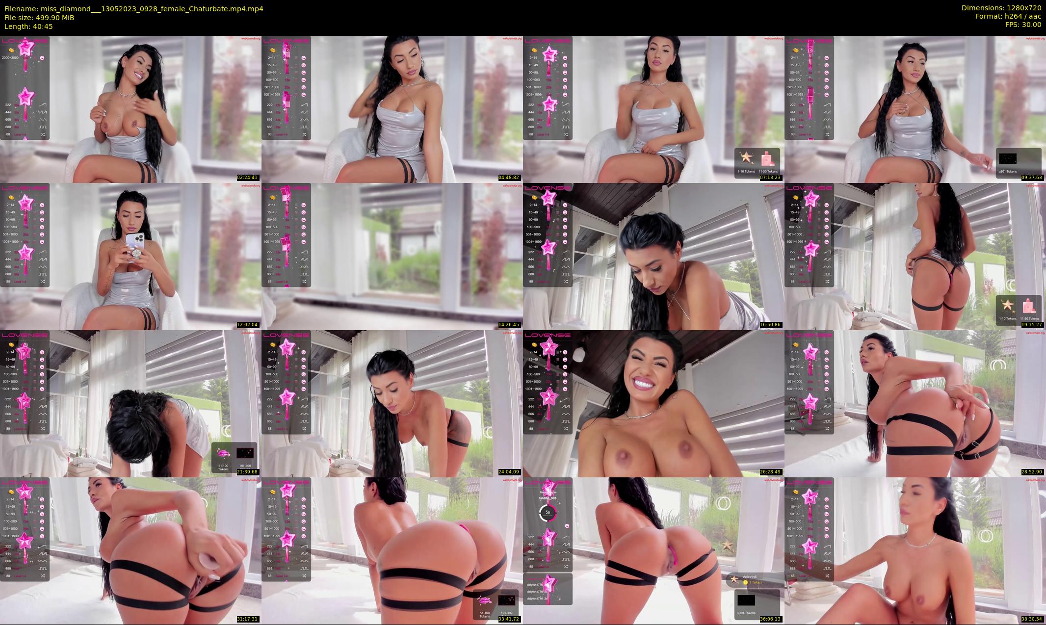 miss_diamond__ — 41 minute Chaturbate female cam show recording, 720p, May 13, 2023