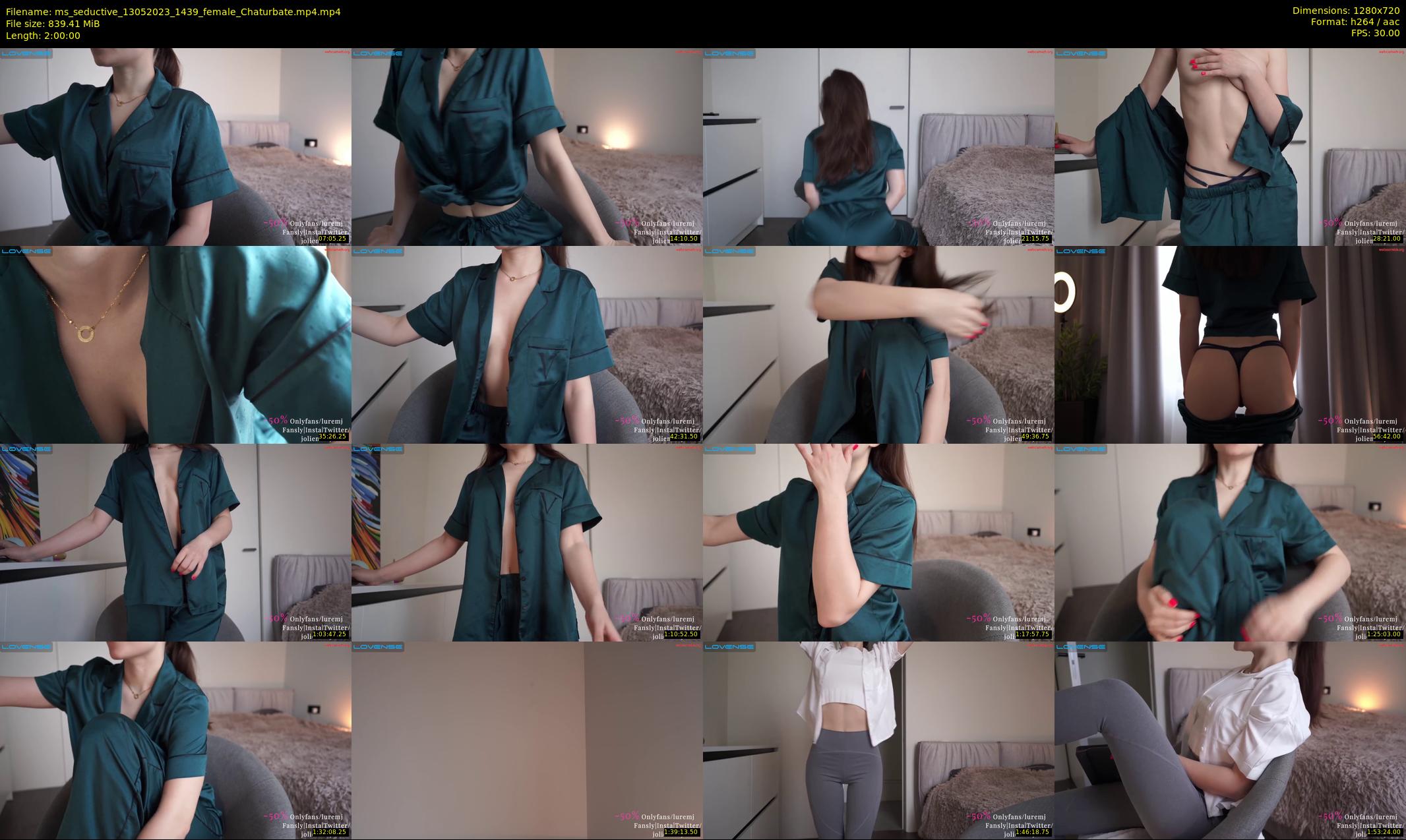 ms_seductive — 120 minute Chaturbate female cam show recording, 720p, May 13, 2023