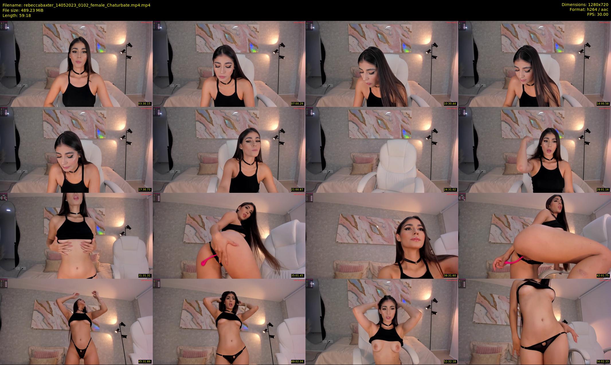 rebeccabaxter — 60 minute Chaturbate female cam show recording, 720p, May 14, 2023