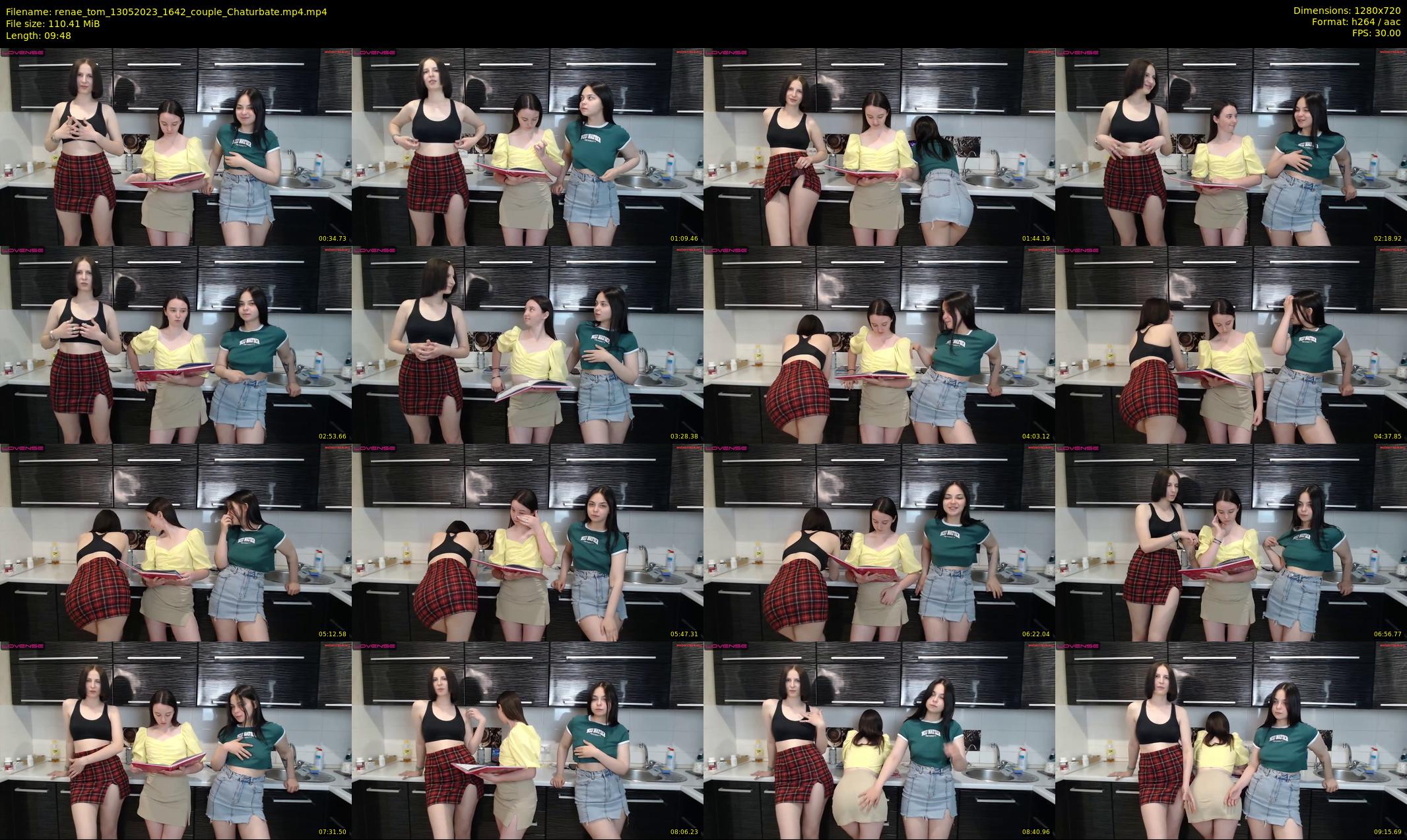 renae_tom — 10 minute Chaturbate couple cam show recording, 720p, May 13, 2023