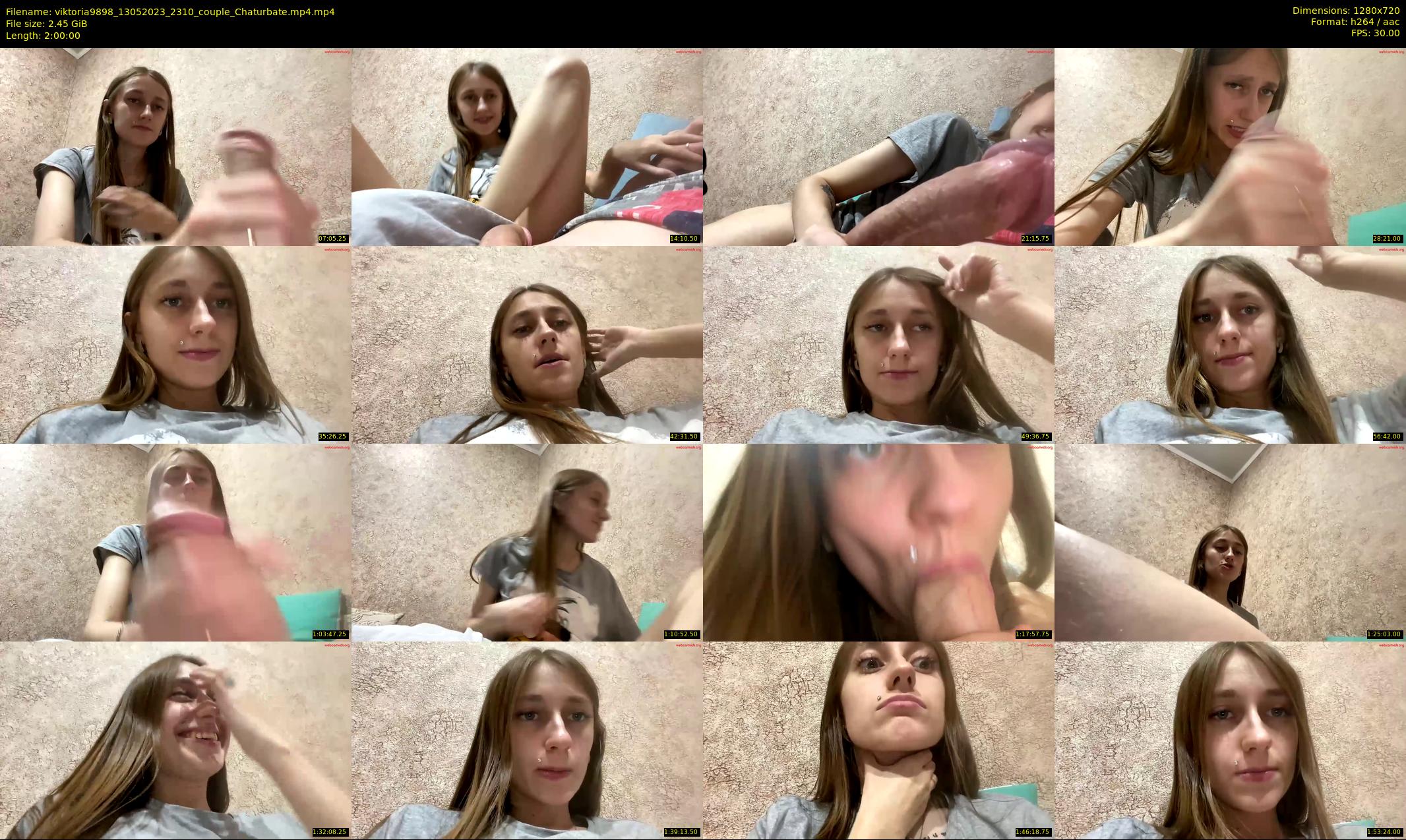 viktoria9898 — 120 minute Chaturbate couple cam show recording, 720p, May 13, 2023