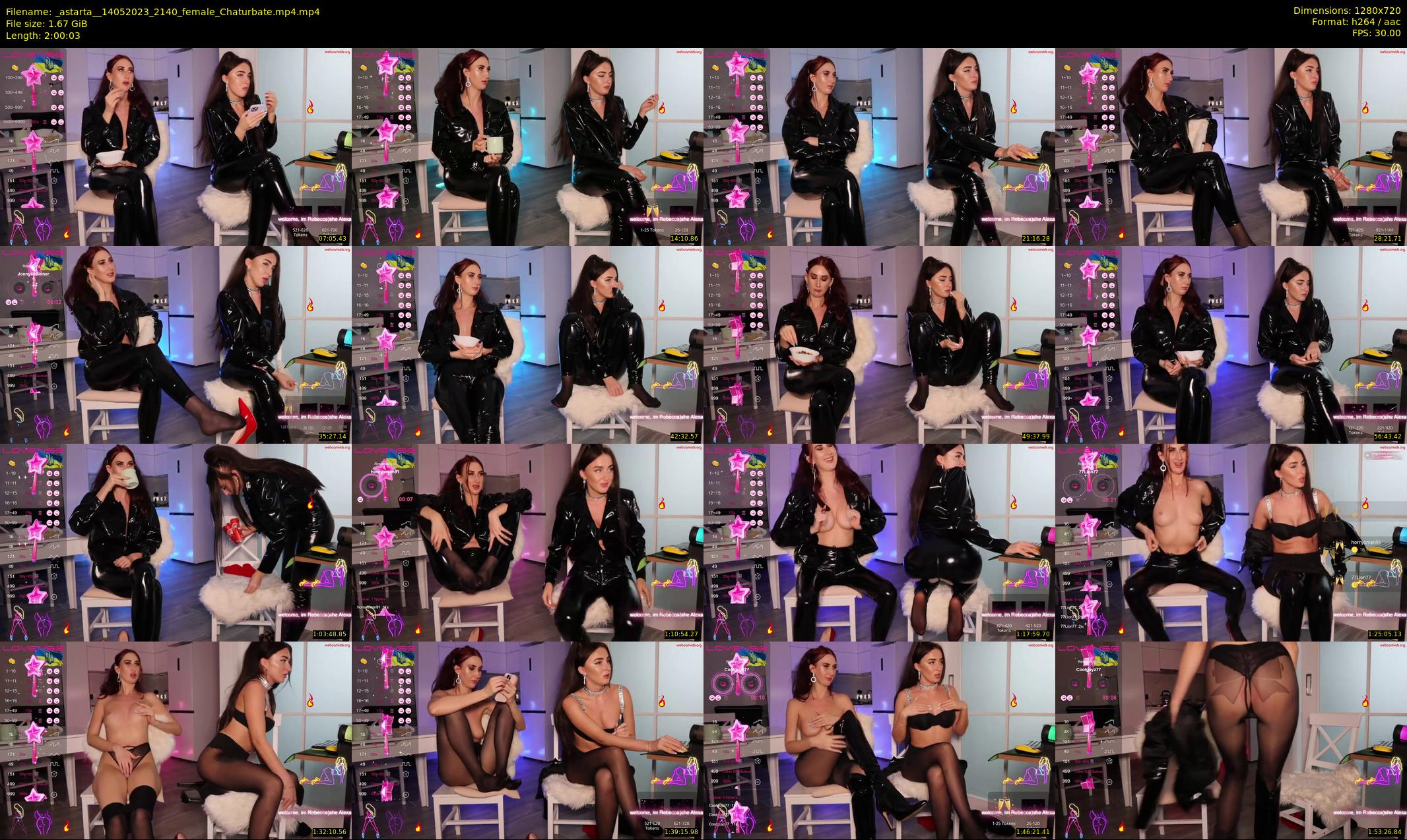 _astarta_ — 121 minute Chaturbate female cam show recording, 720p, May 14, 2023