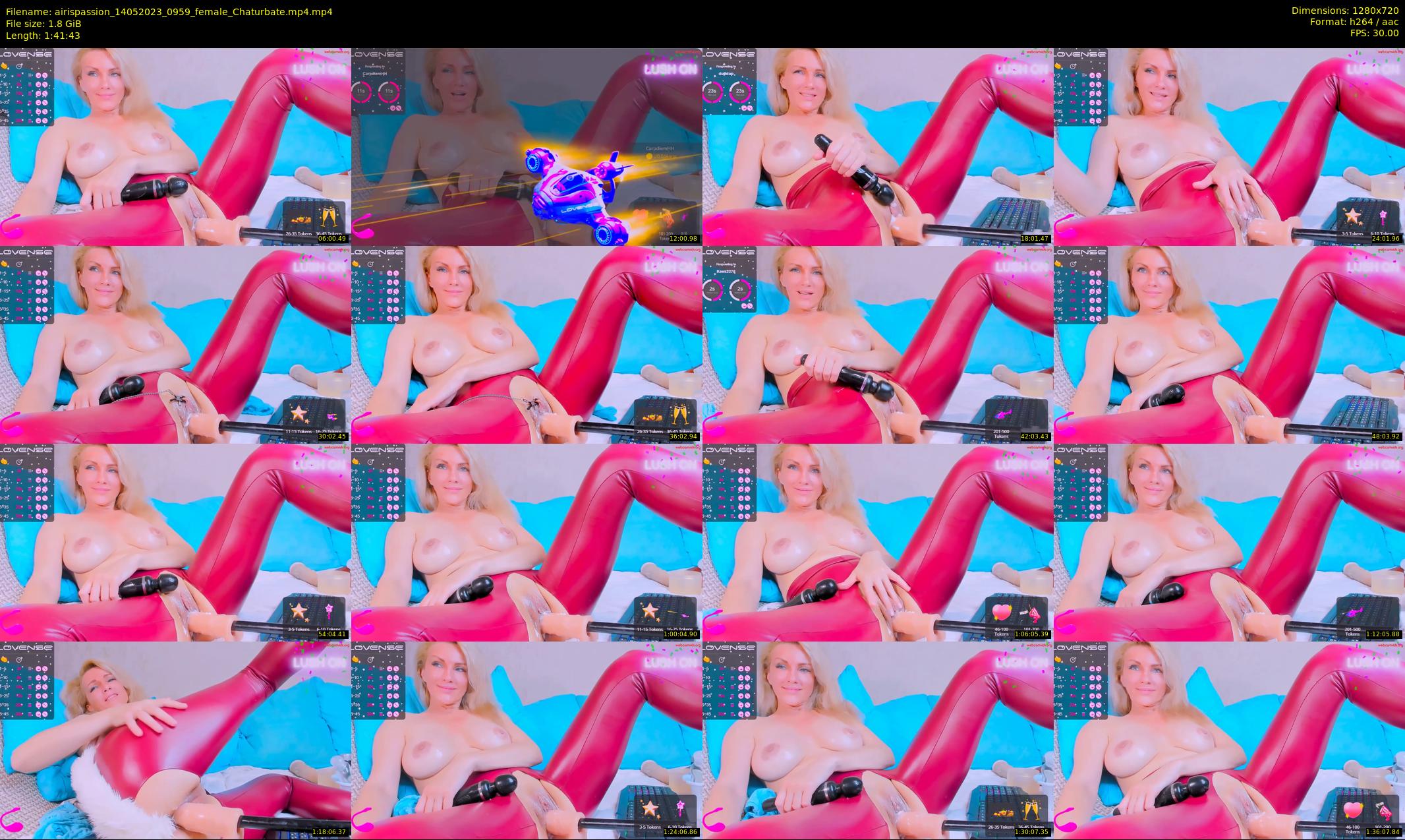 airispassion — 102 minute Chaturbate female cam show recording, 720p, May 14, 2023