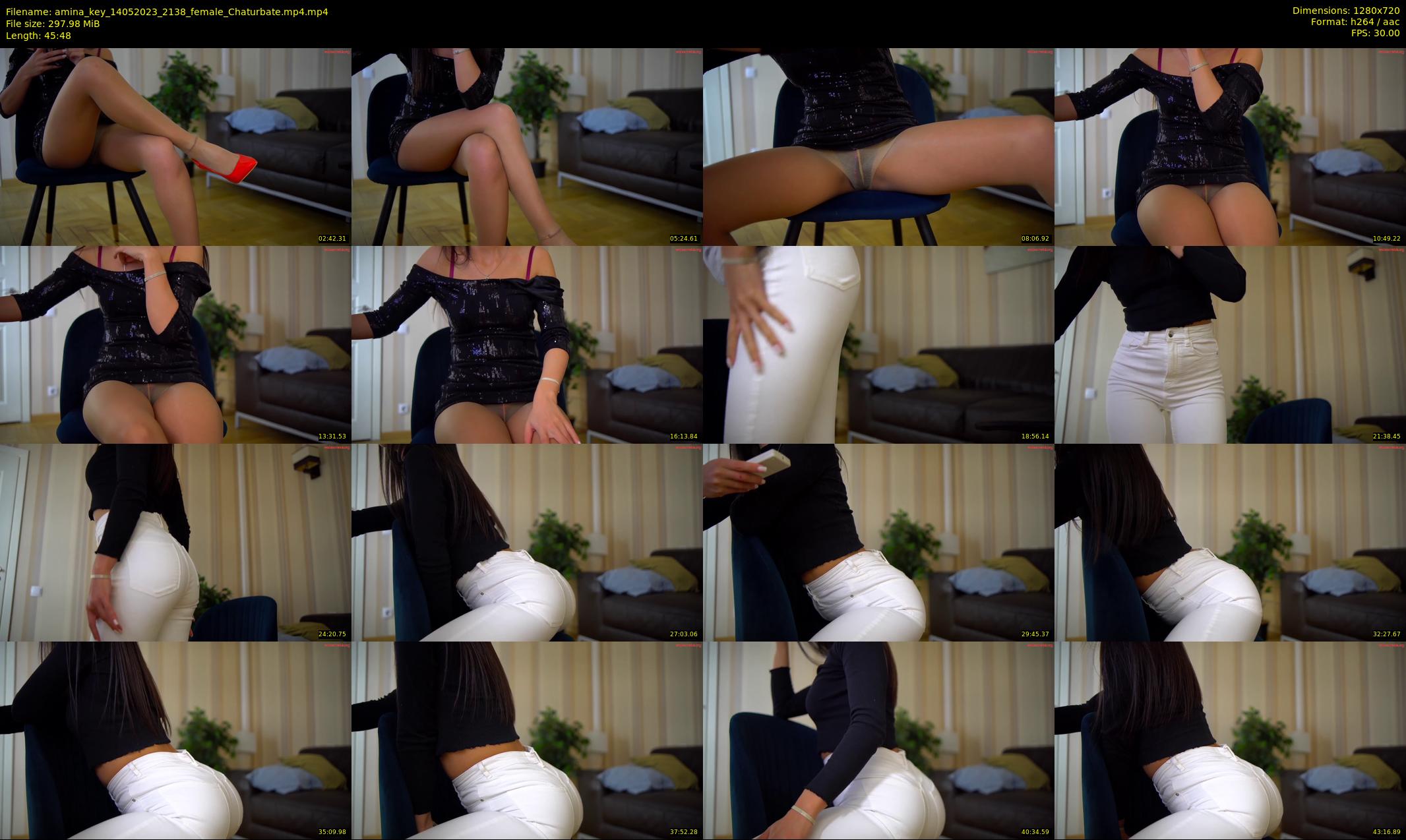 amina_key — 46 minute Chaturbate female cam show recording, 720p, May 14, 2023