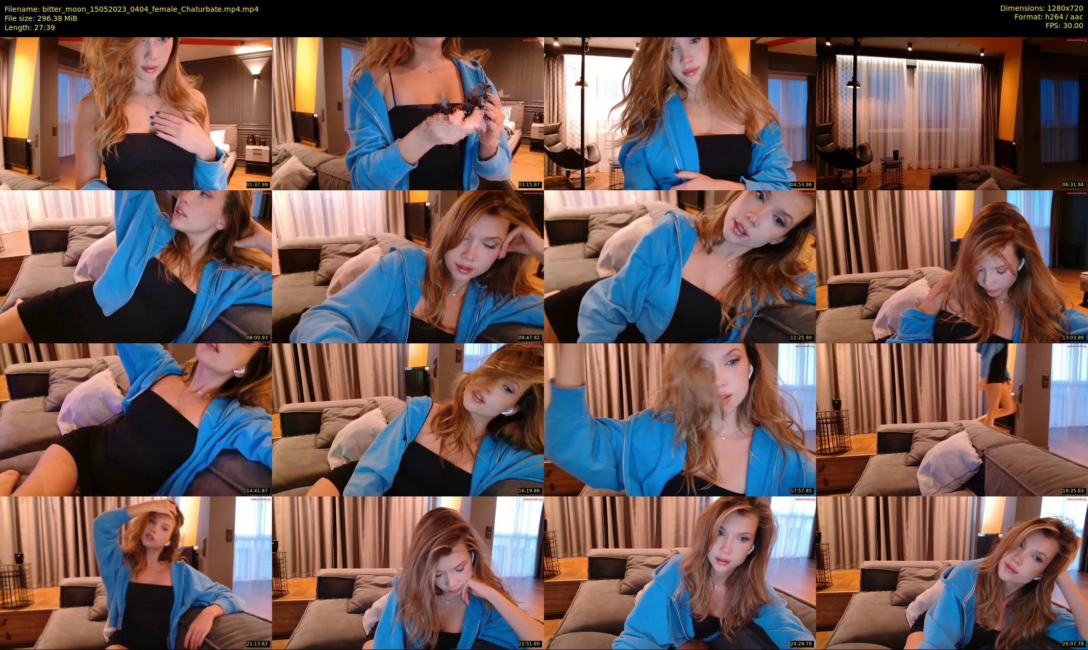 bitter_moon — 28 minute Chaturbate female cam show recording, 720p, May 15, 2023