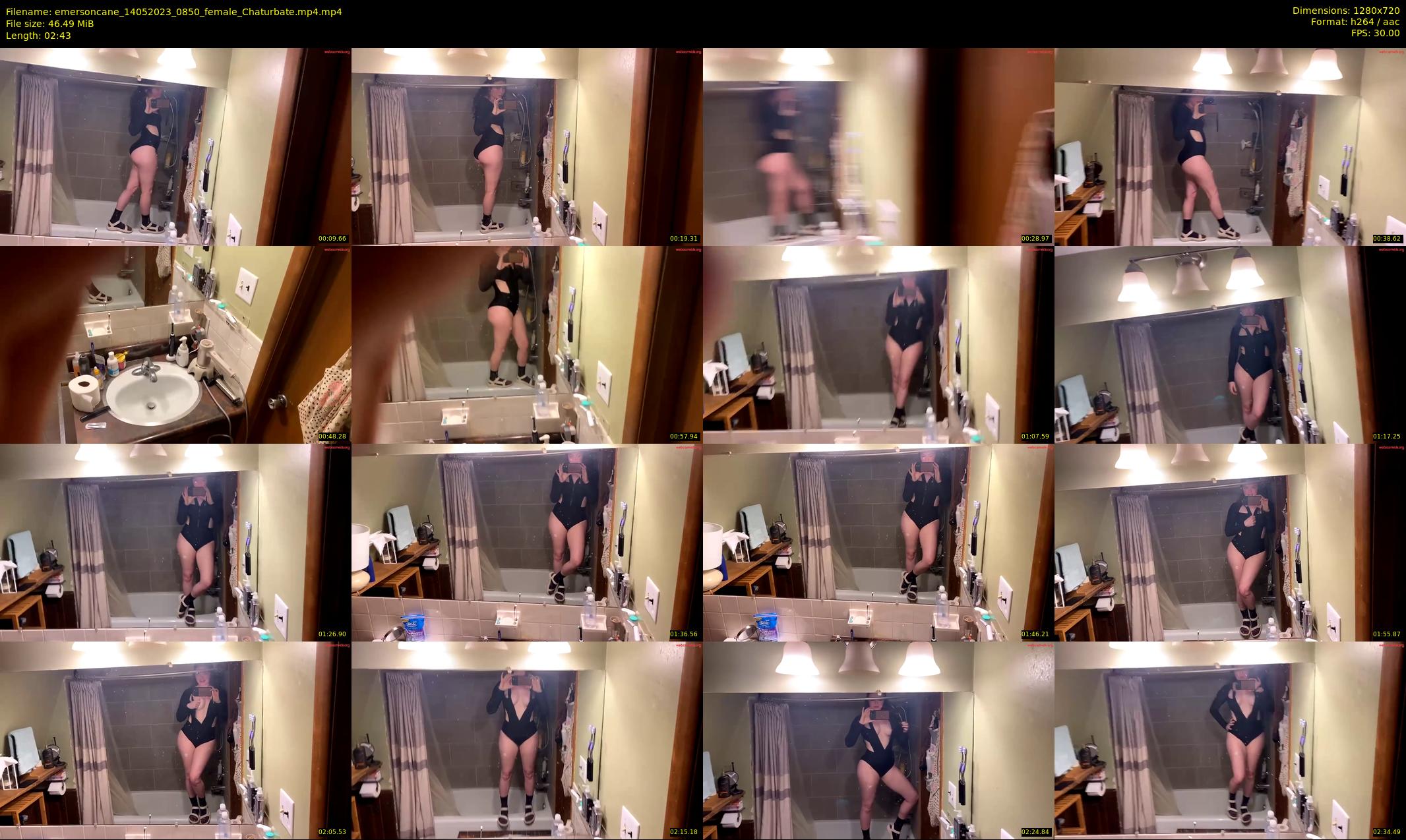 emersoncane — 3 minute Chaturbate female cam show recording, 720p, May 14, 2023