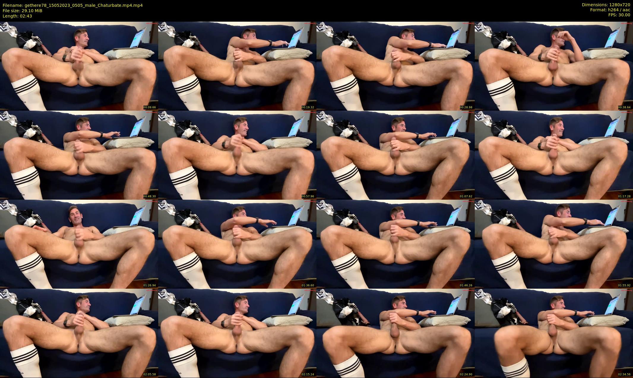 gethere78 — 3 minute Chaturbate male cam show recording, 720p, May 15, 2023
