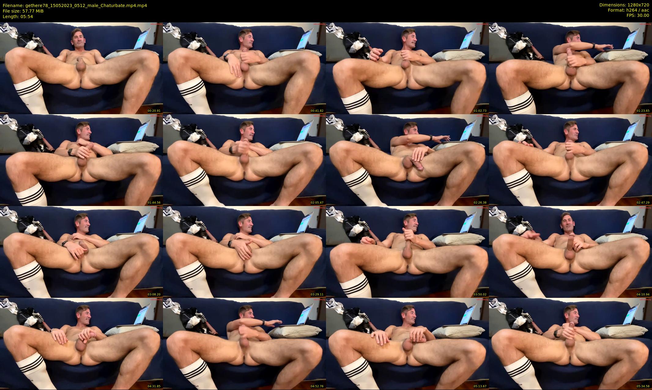 gethere78 — 6 minute Chaturbate male cam show recording, 720p, May 15, 2023