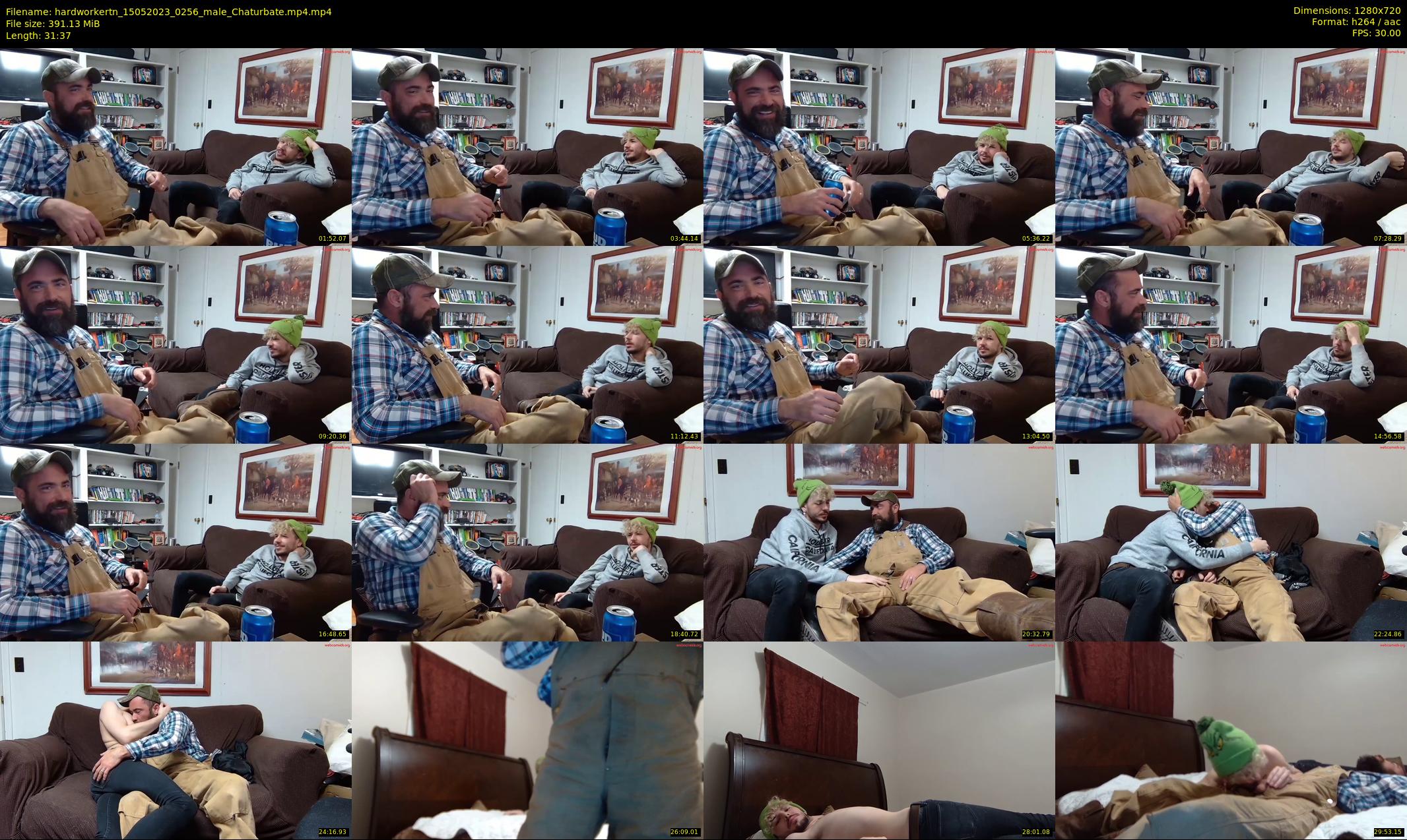 hardworkertn — 32 minute Chaturbate male cam show recording, 720p, May 15, 2023