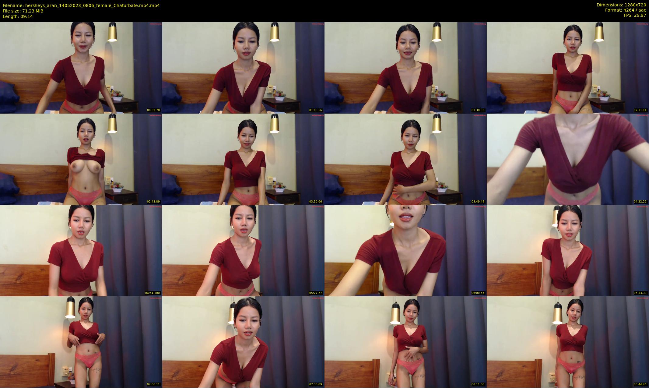 hersheys_aran — 10 minute Chaturbate female cam show recording, 720p, May 14, 2023